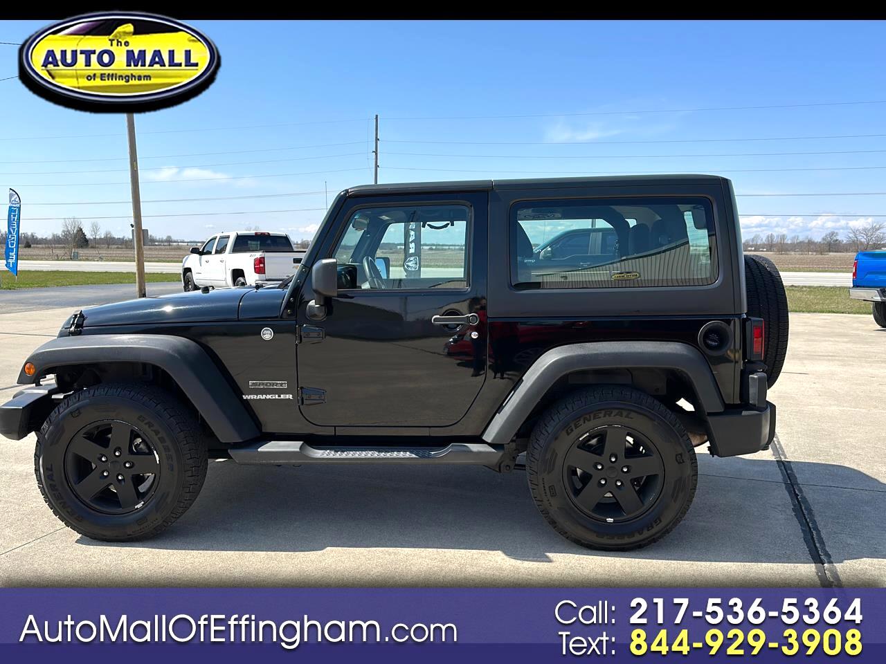 Used 2011 Jeep Wrangler 4WD 2dr Sport for Sale in Effingham IL 62401 The  Automall of Effingham