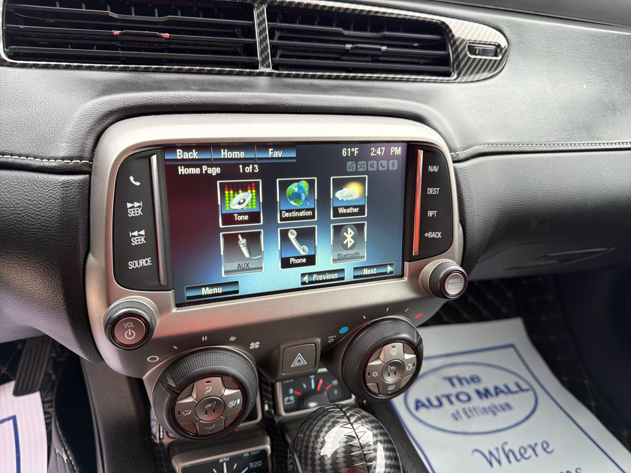 Chevrolet Camaro 2dr Conv LT w/2LT 2015