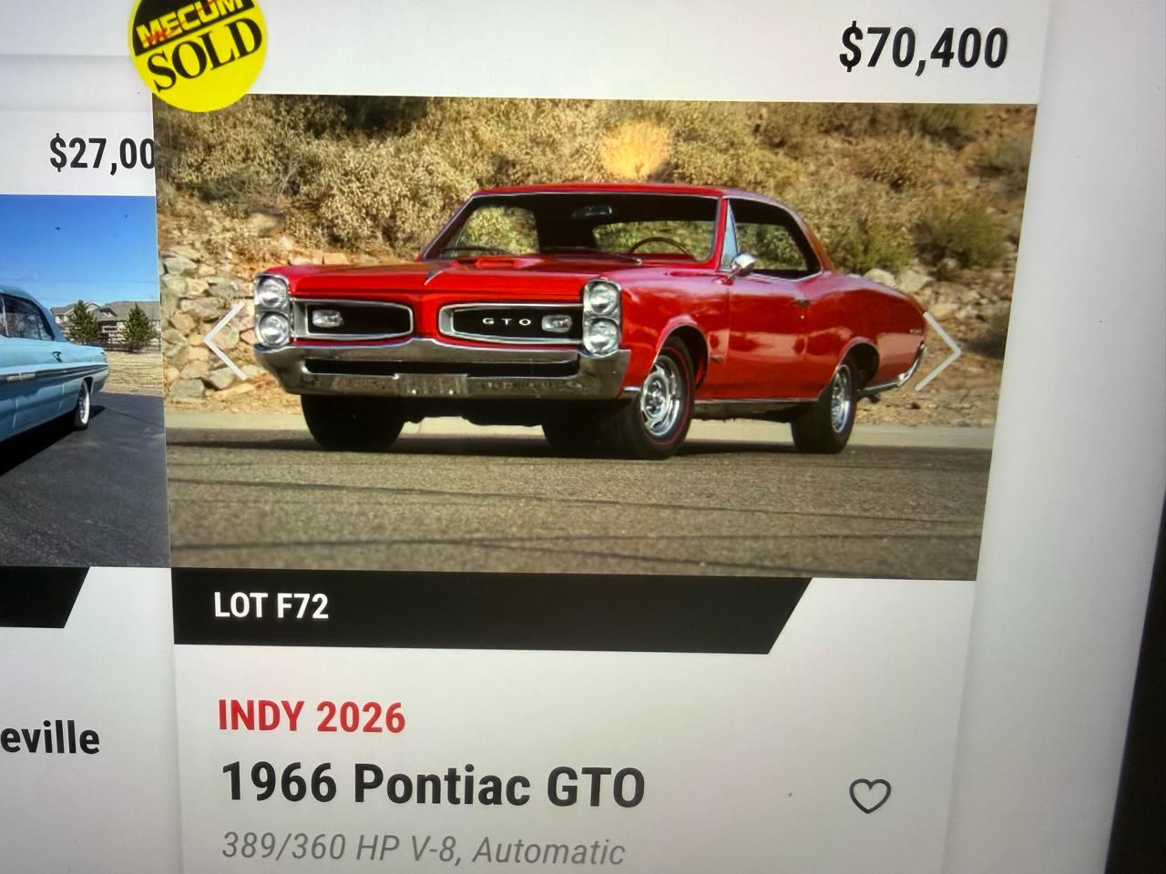 Pontiac GTO  1966