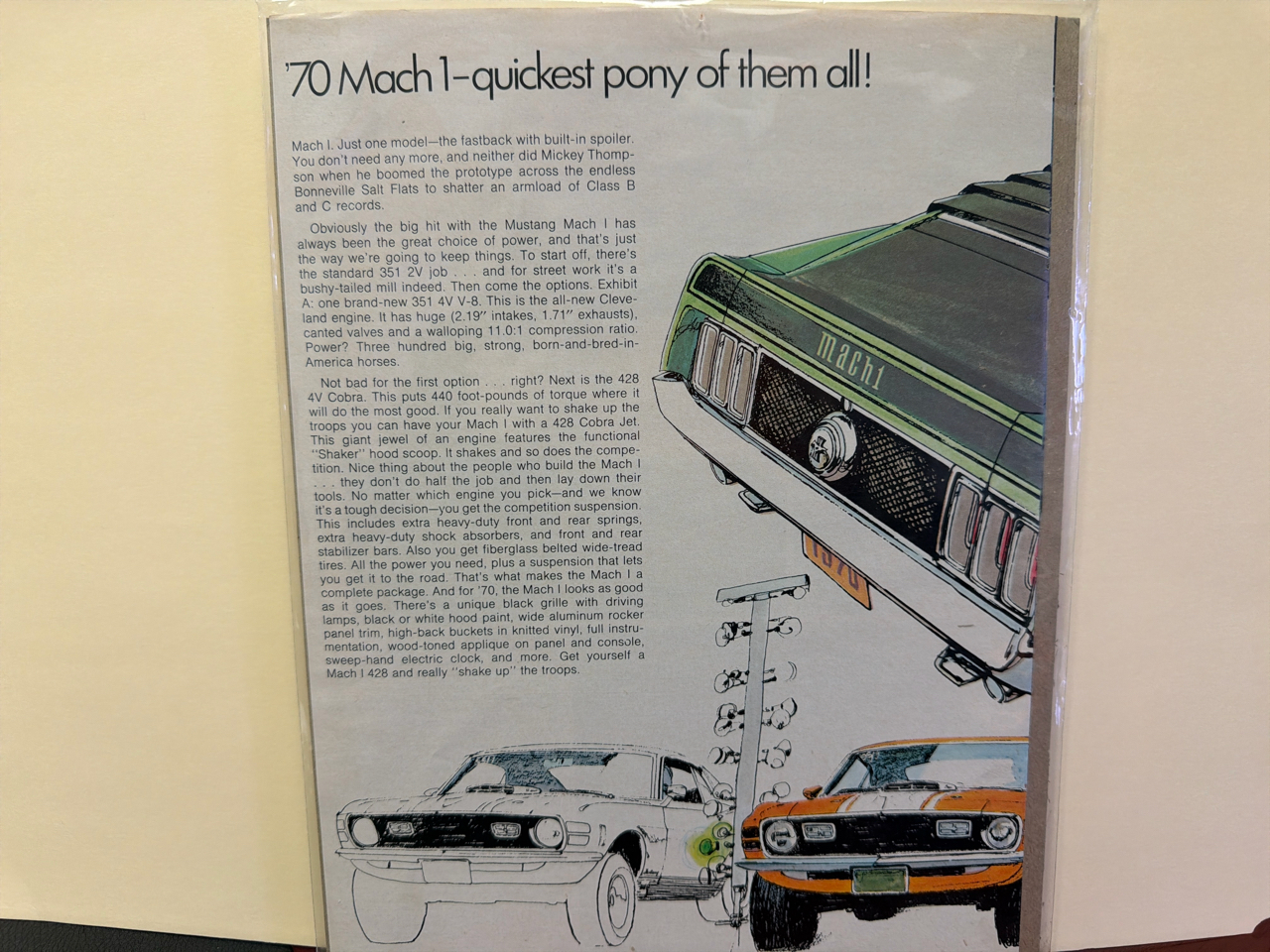 Ford Mustang Fastback  1970