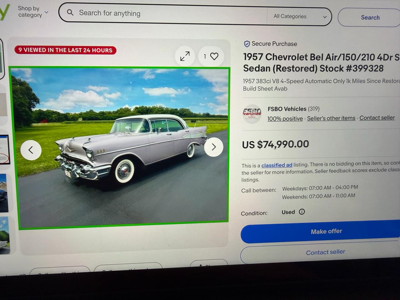 Chevrolet 210  1957