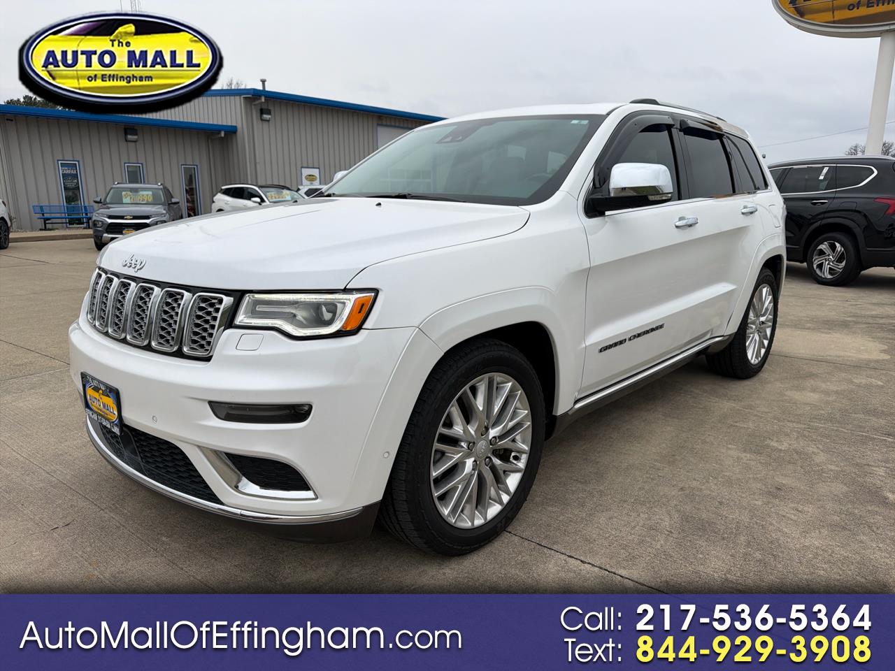 2017 Jeep Grand Cherokee Summit 4x4