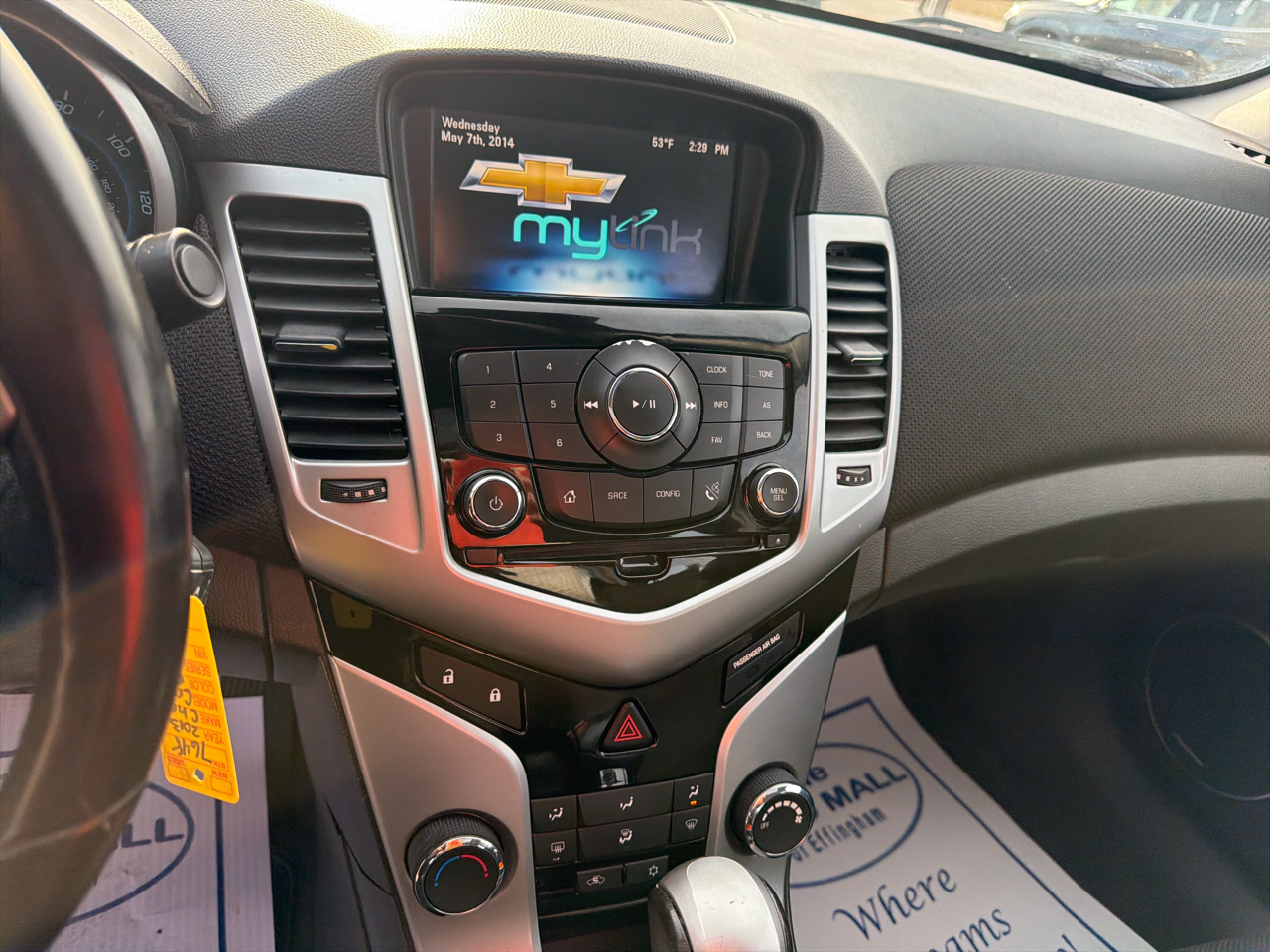 Chevrolet Cruze 4dr Sdn Auto 1LT 2013