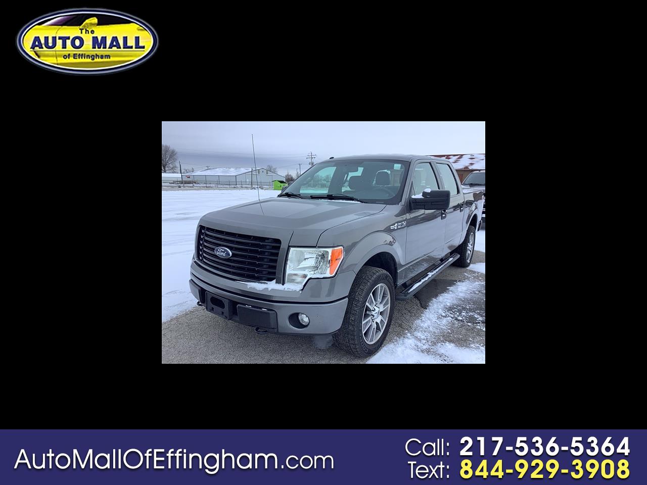 Ford F-150 4WD SuperCrew 145" STX 2014
