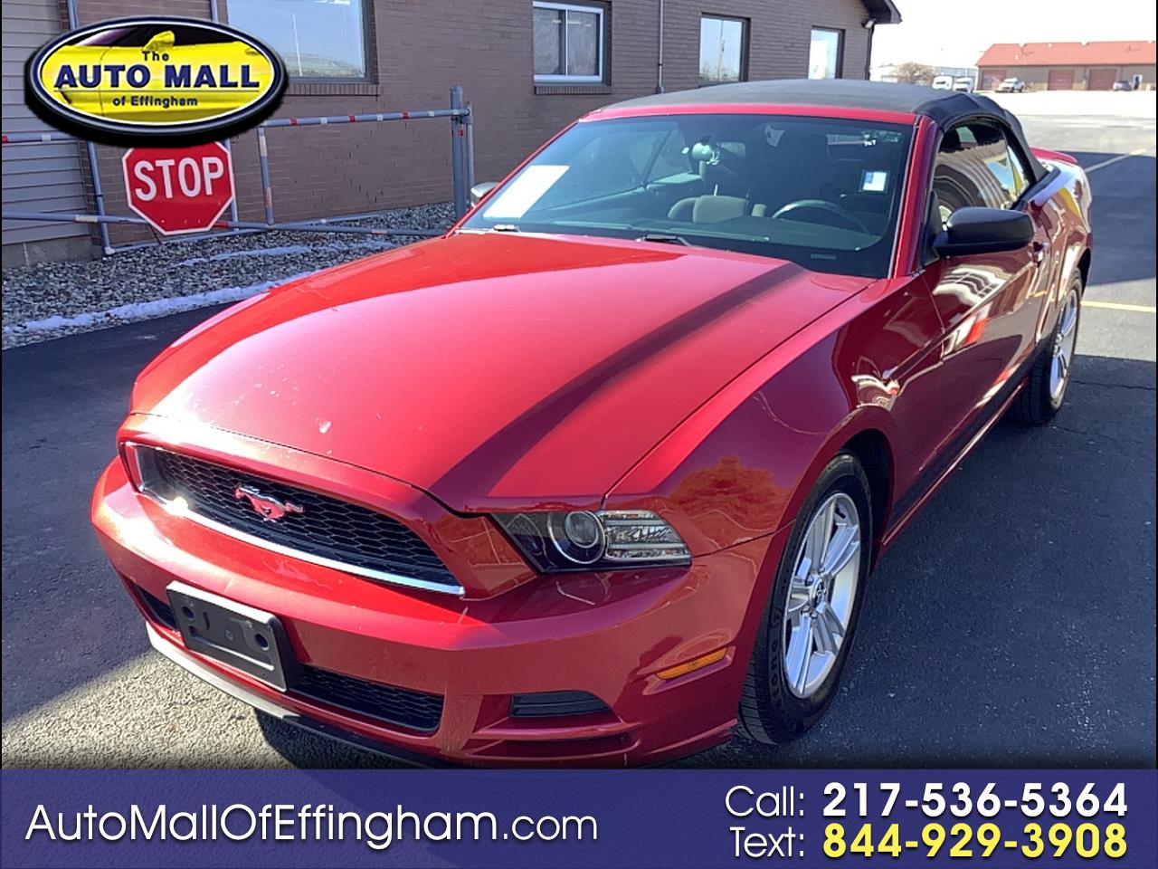 2013 Ford Mustang 2dr Conv V6