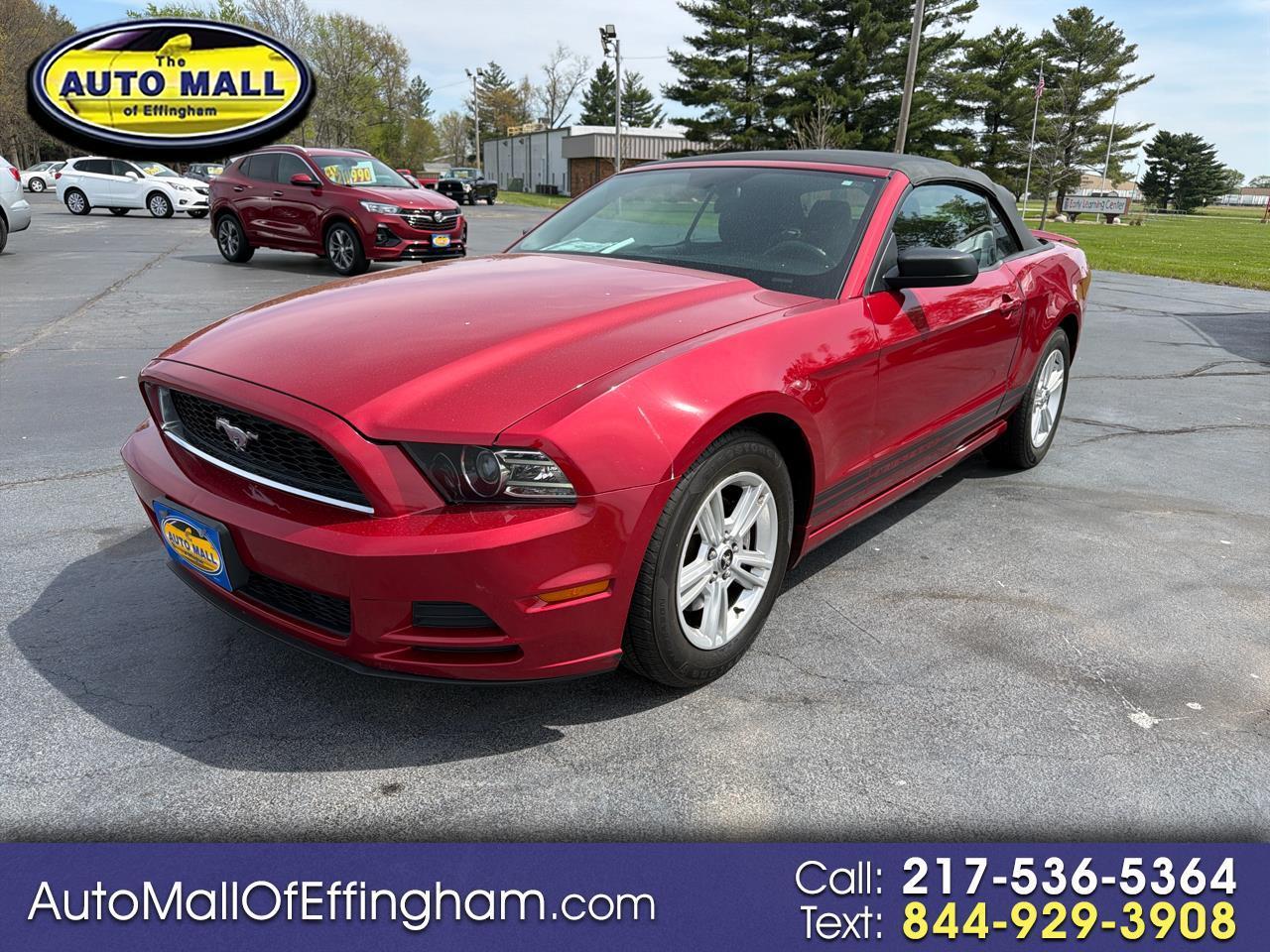 2013 Ford Mustang V6 Convertible RWD