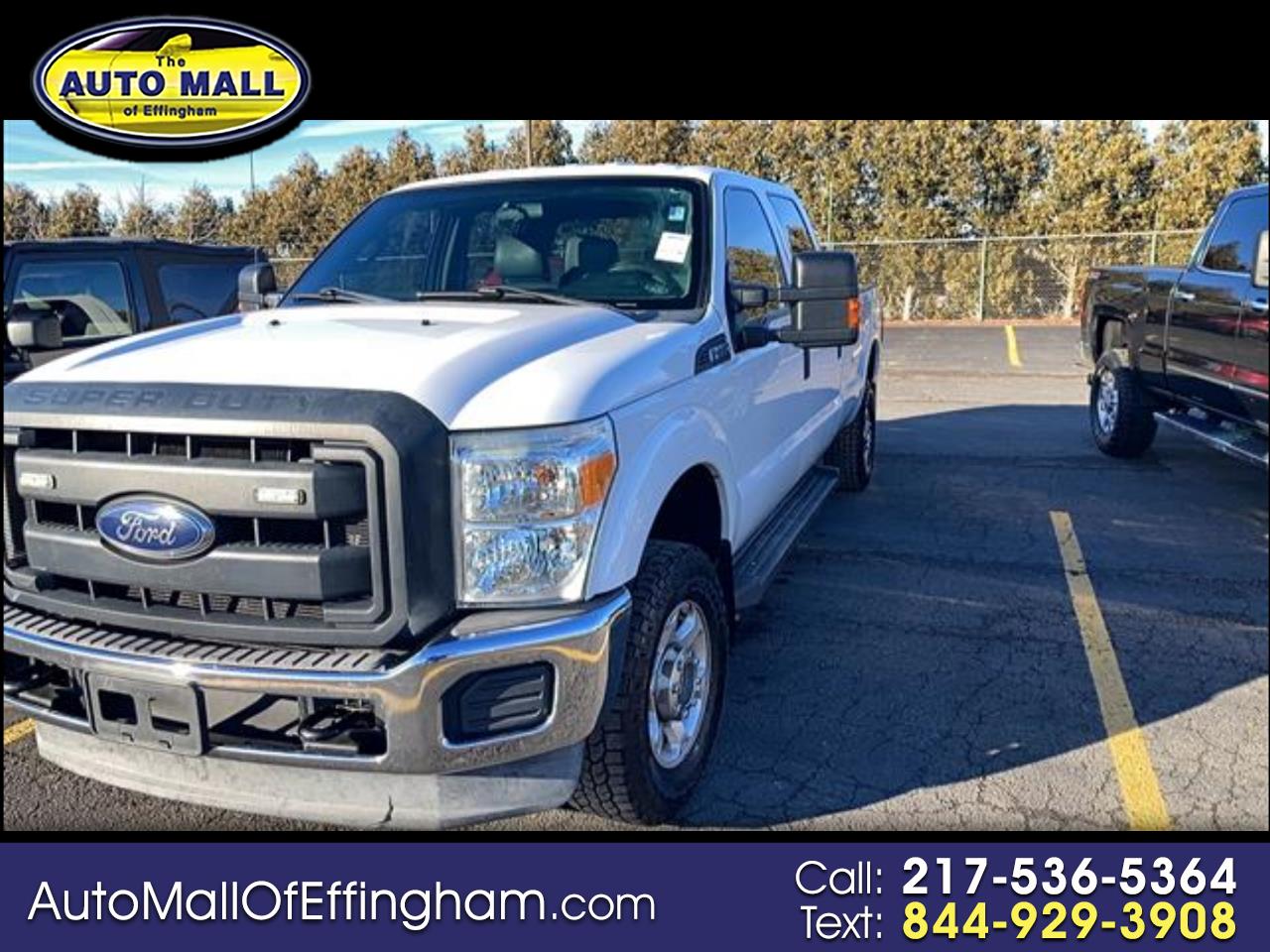 2013 Ford Super Duty F-350 SRW 4WD Crew Cab 172" XL