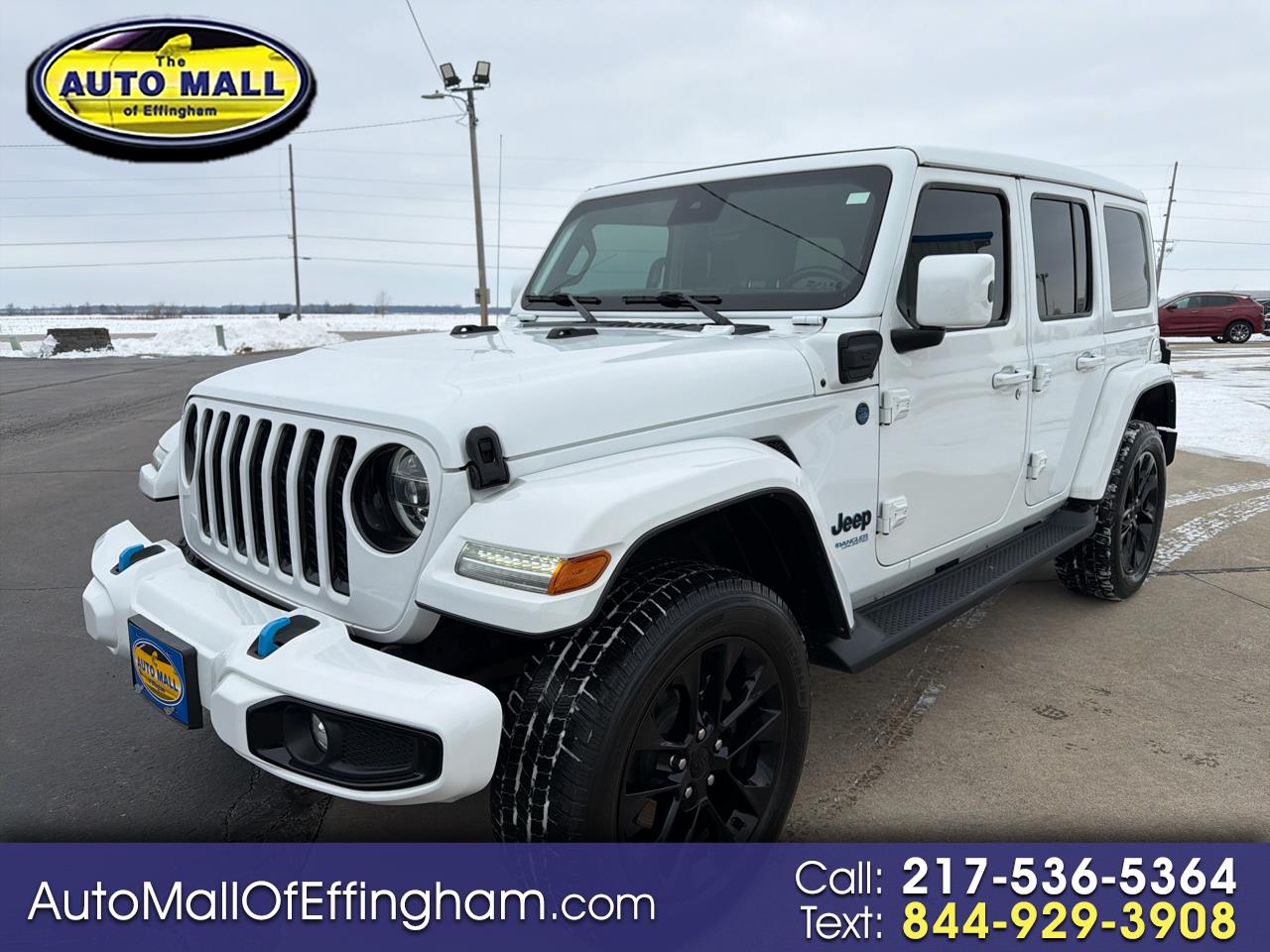 2021 Jeep Wrangler 4xe Unlimited Sahara High Altitude 4x4