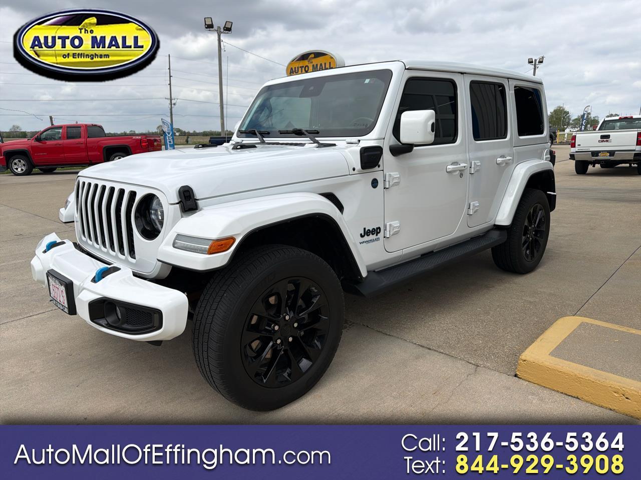 2021 Jeep Wrangler 4xe Unlimited Sahara High Altitude 4x4
