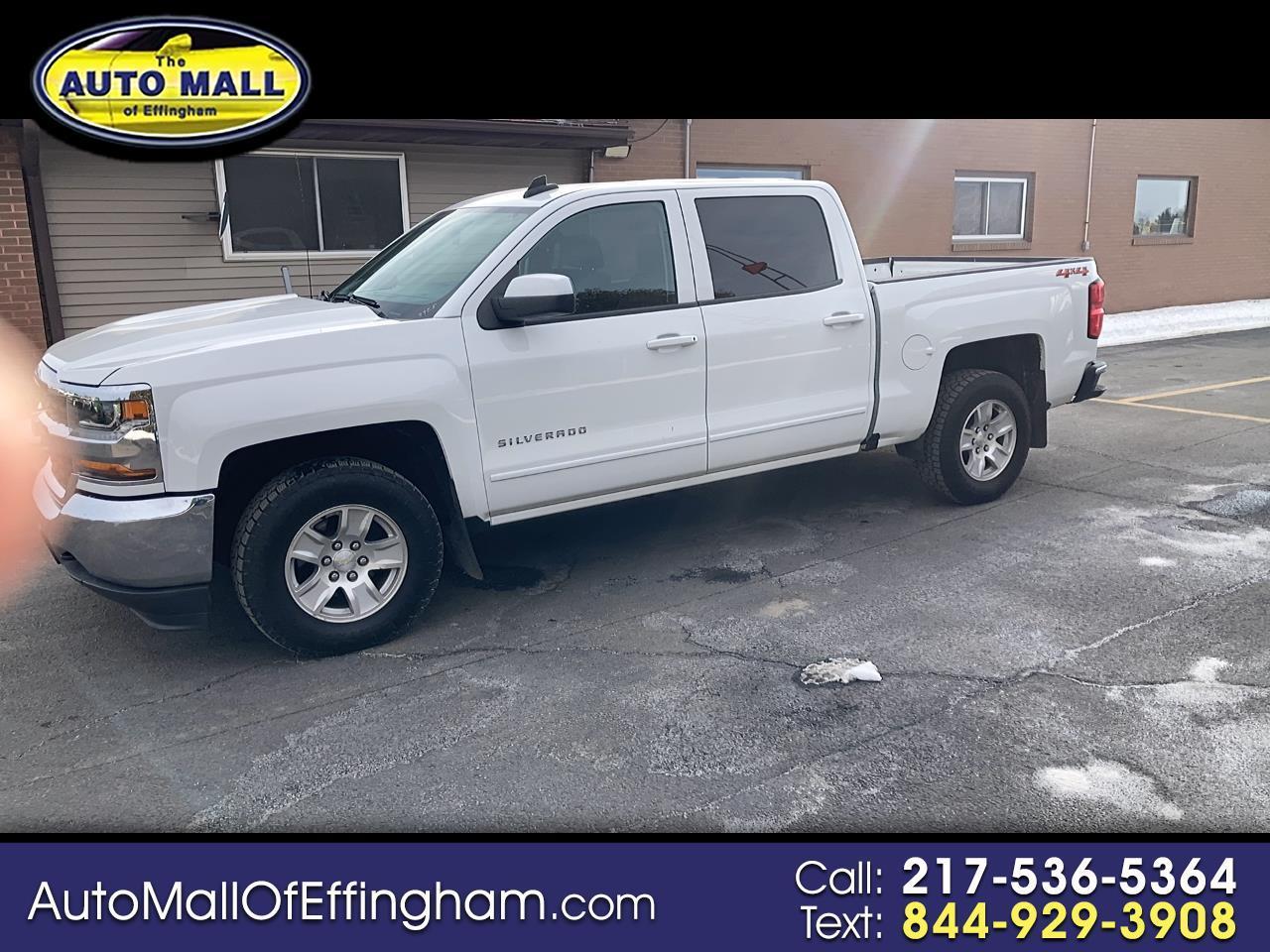 2018 Chevrolet Silverado 1500 4WD Crew Cab 143.5" LT w/1LT