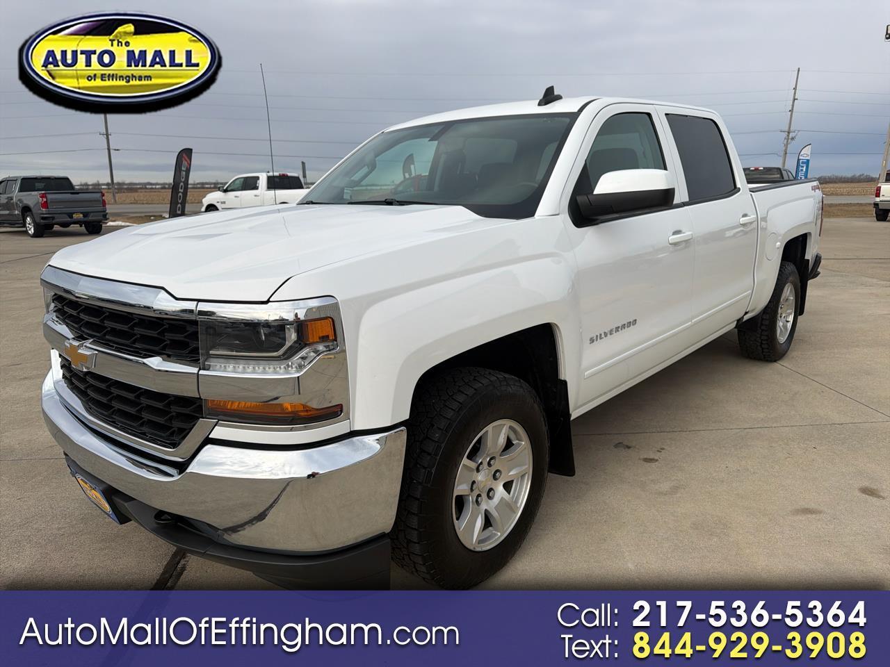 2018 Chevrolet Silverado 1500 4WD Crew Cab 143.5" LT w/1LT