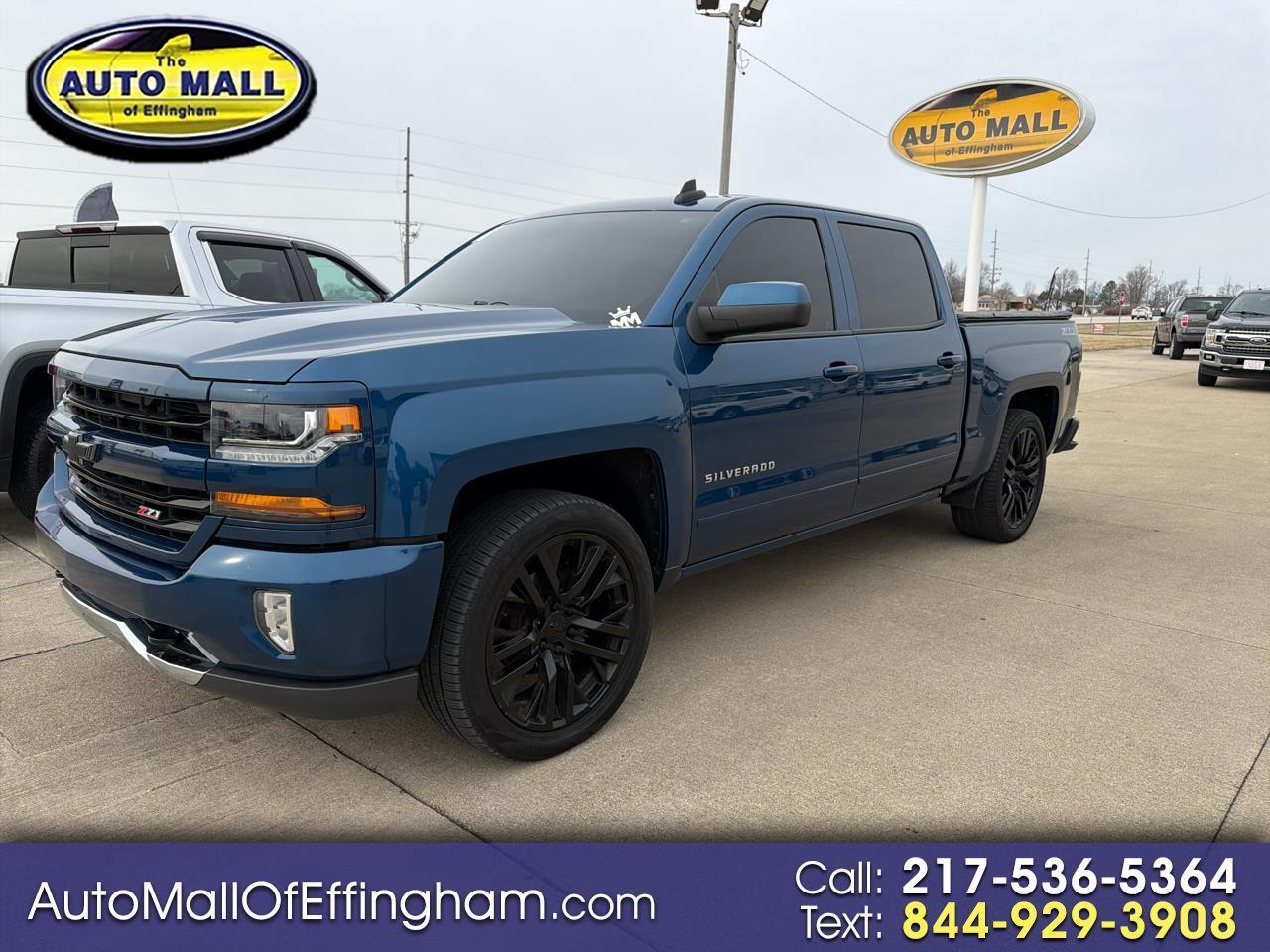 2018 Chevrolet Silverado 1500 4WD Crew Cab 143.5" LT w/2LT