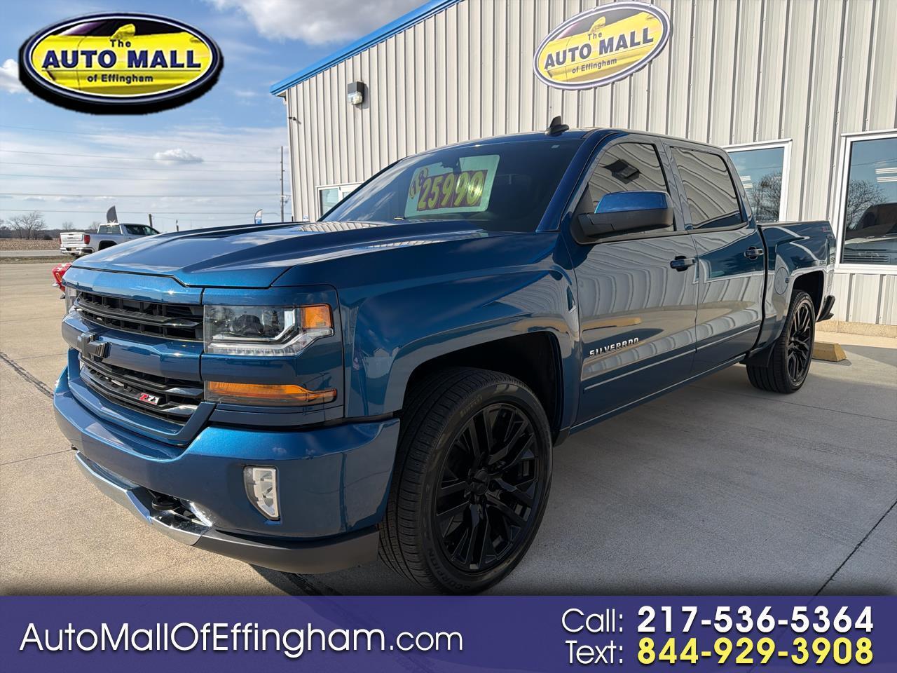 2018 Chevrolet Silverado 1500 4WD Crew Cab 143.5" LT w/2LT
