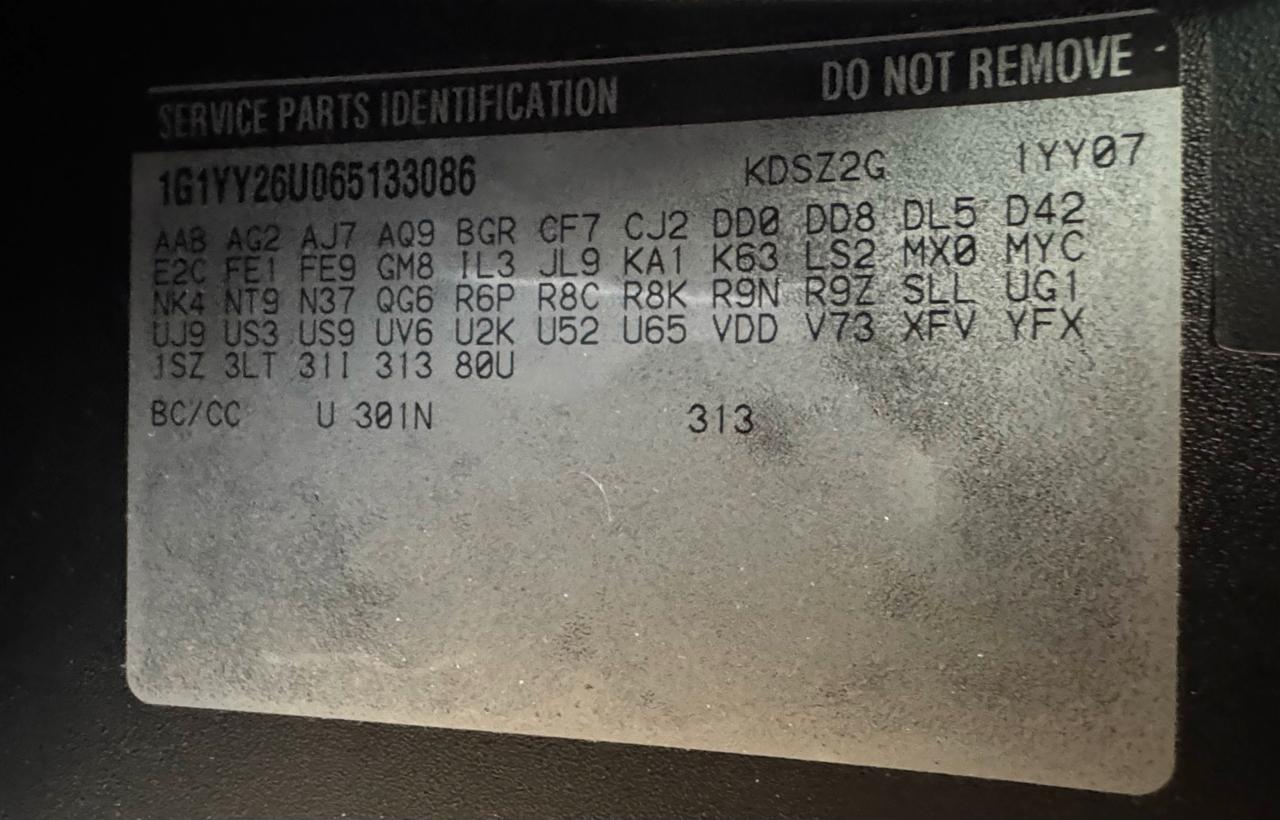 Chevrolet Corvette 2dr Cpe 2006