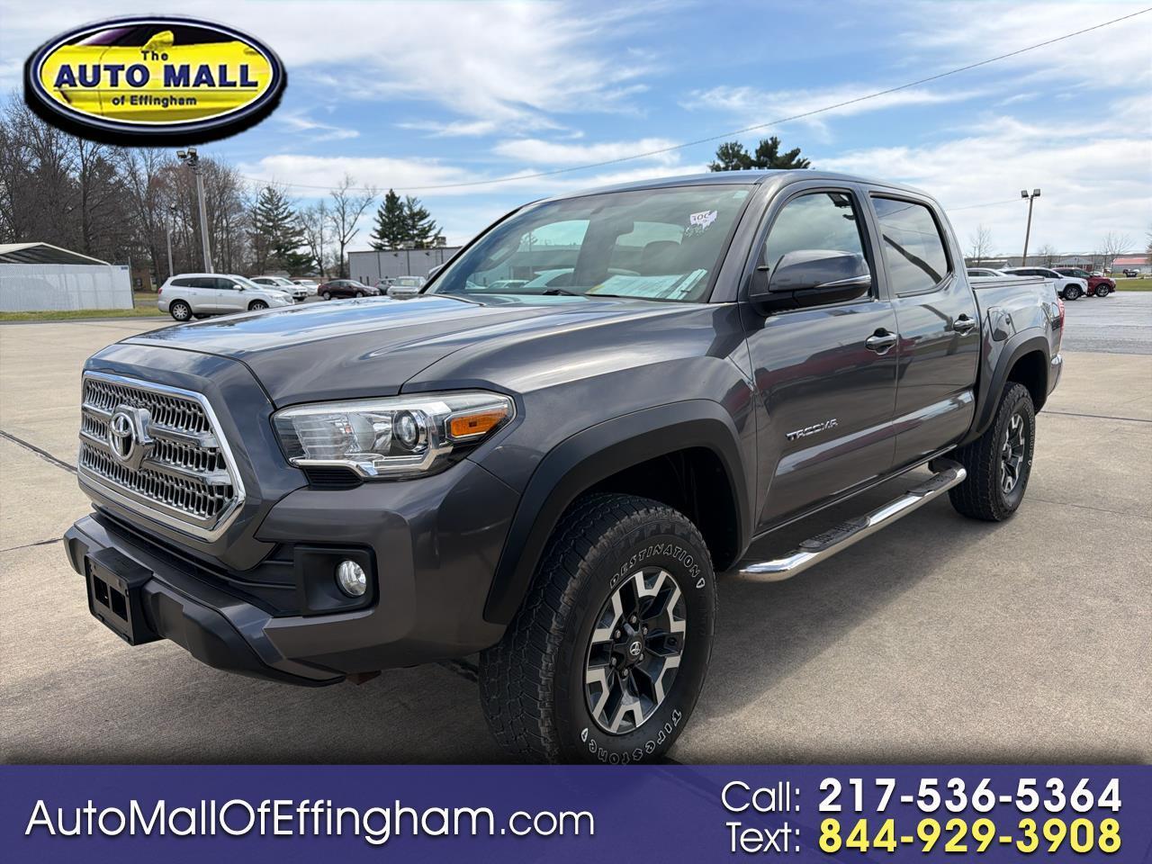 2017 Toyota Tacoma 4WD Double Cab V6 AT TRD Off Road (Natl)
