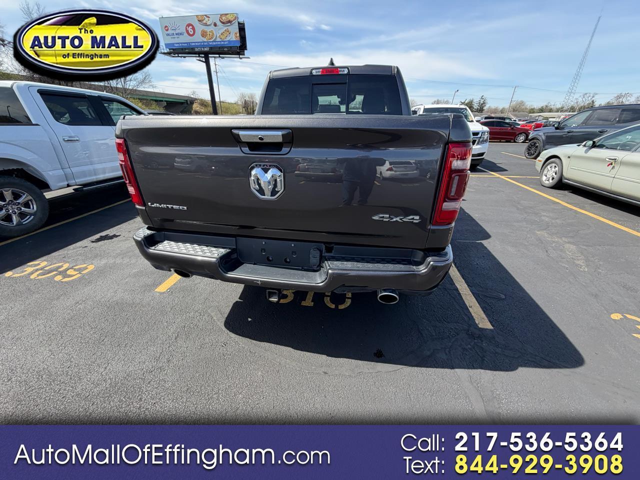 RAM 1500 Limited 4x4 Crew Cab 5'7" Box 2019