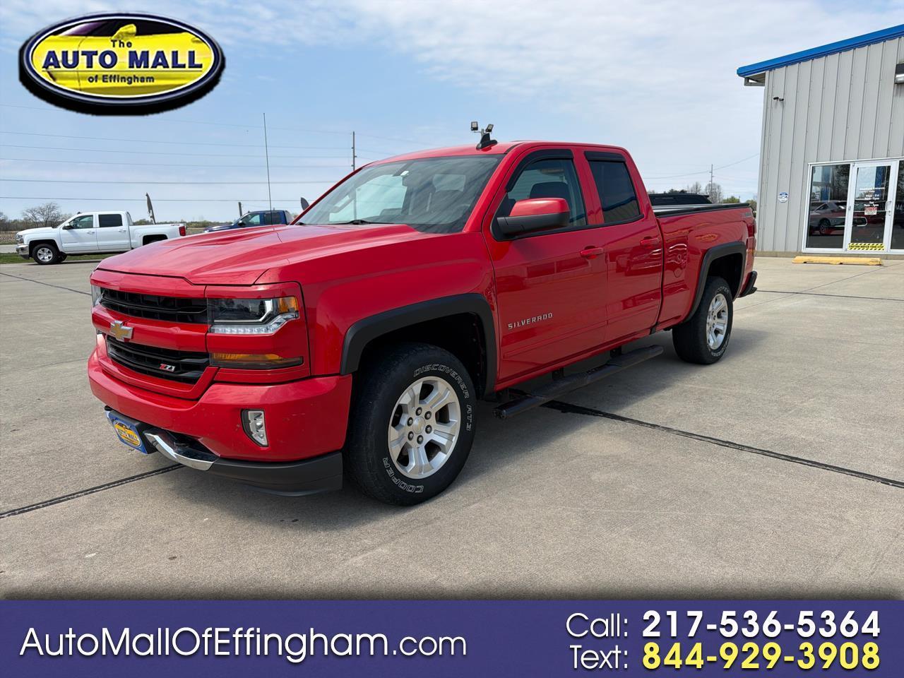 2016 Chevrolet Silverado 1500 4WD Double Cab 143.5" LT w/2LT