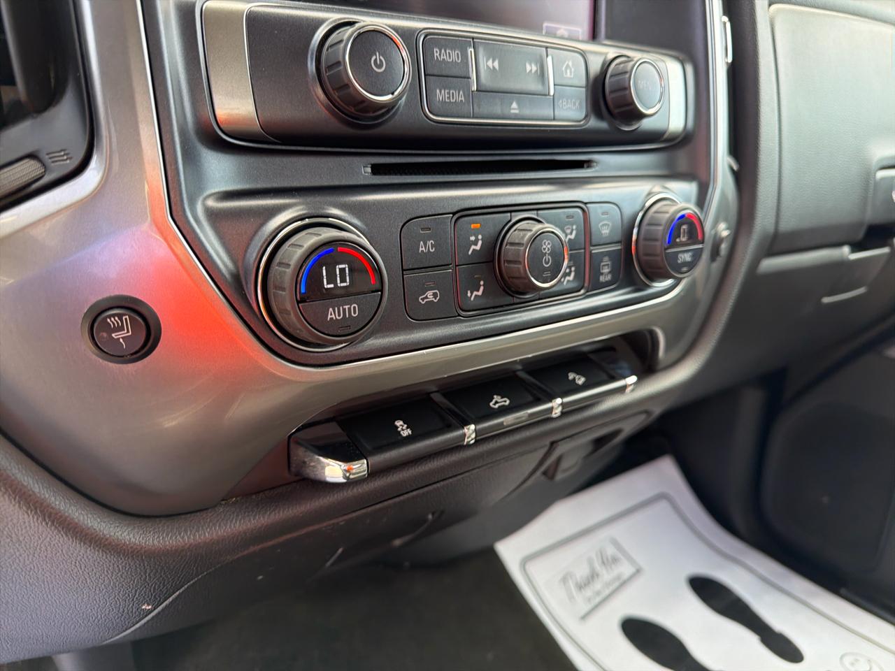 Chevrolet Silverado 1500 4WD Double Cab 143.5" LT w/2LT 2016