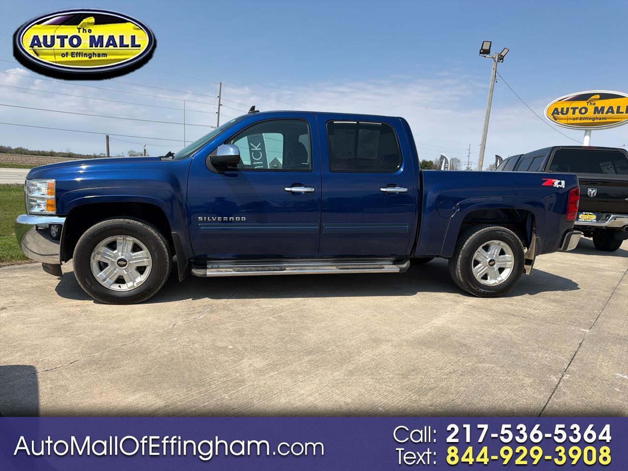2012 Chevrolet Silverado 1500 4WD Crew Cab 143.5" LT