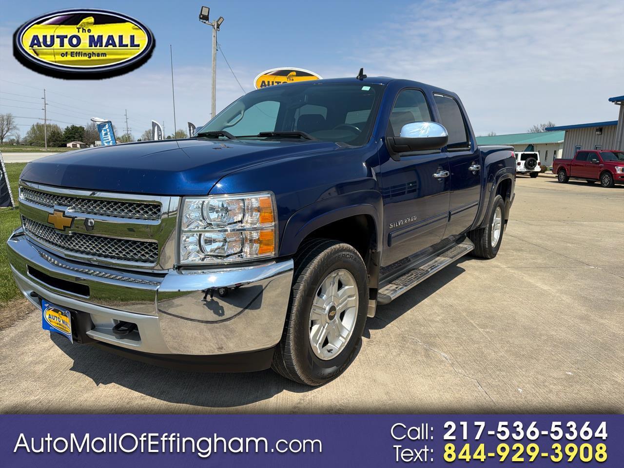 2012 Chevrolet Silverado 1500 4WD Crew Cab 143.5" LT
