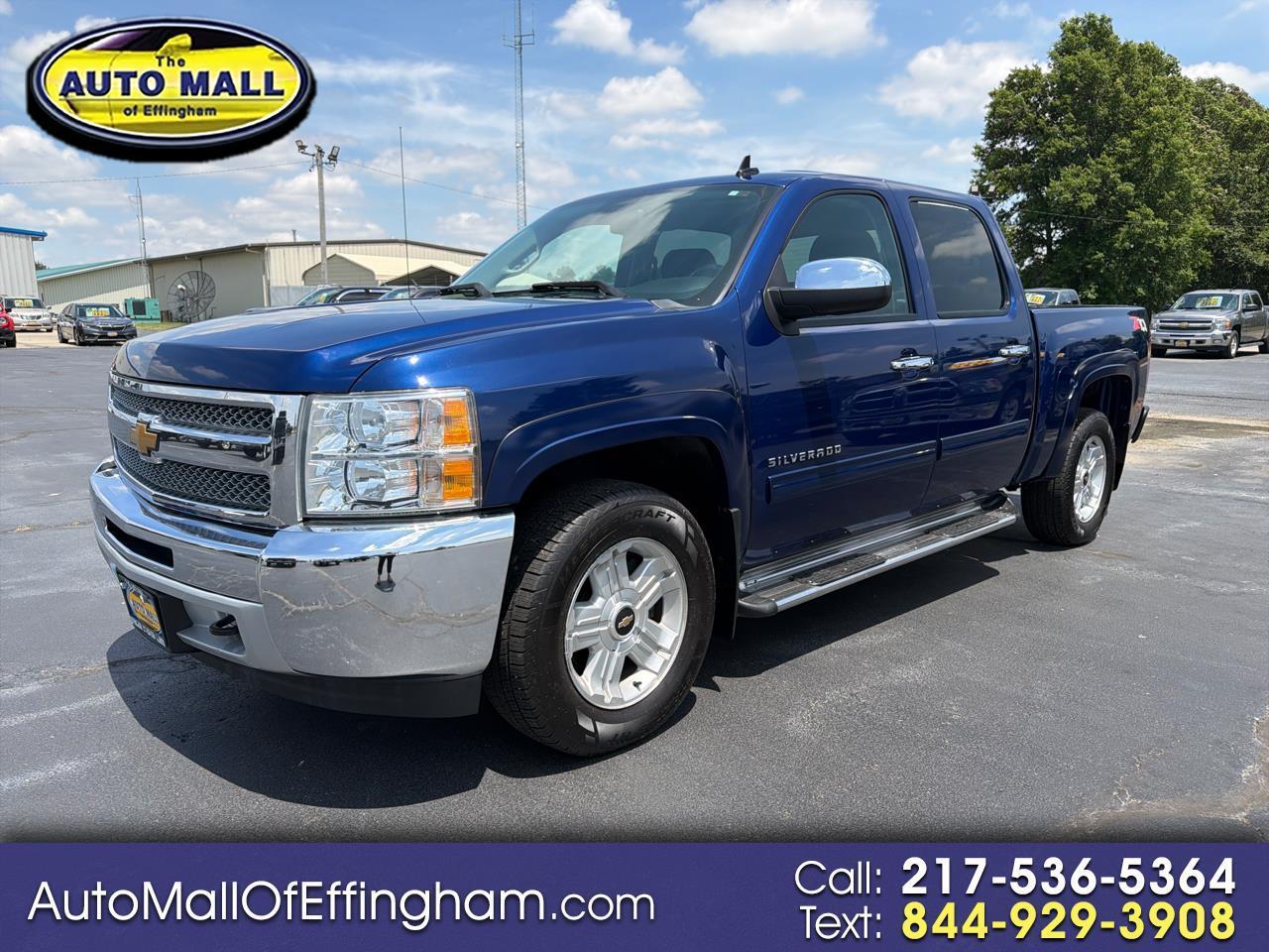 2012 Chevrolet Silverado 1500 4WD Crew Cab 143.5" LT