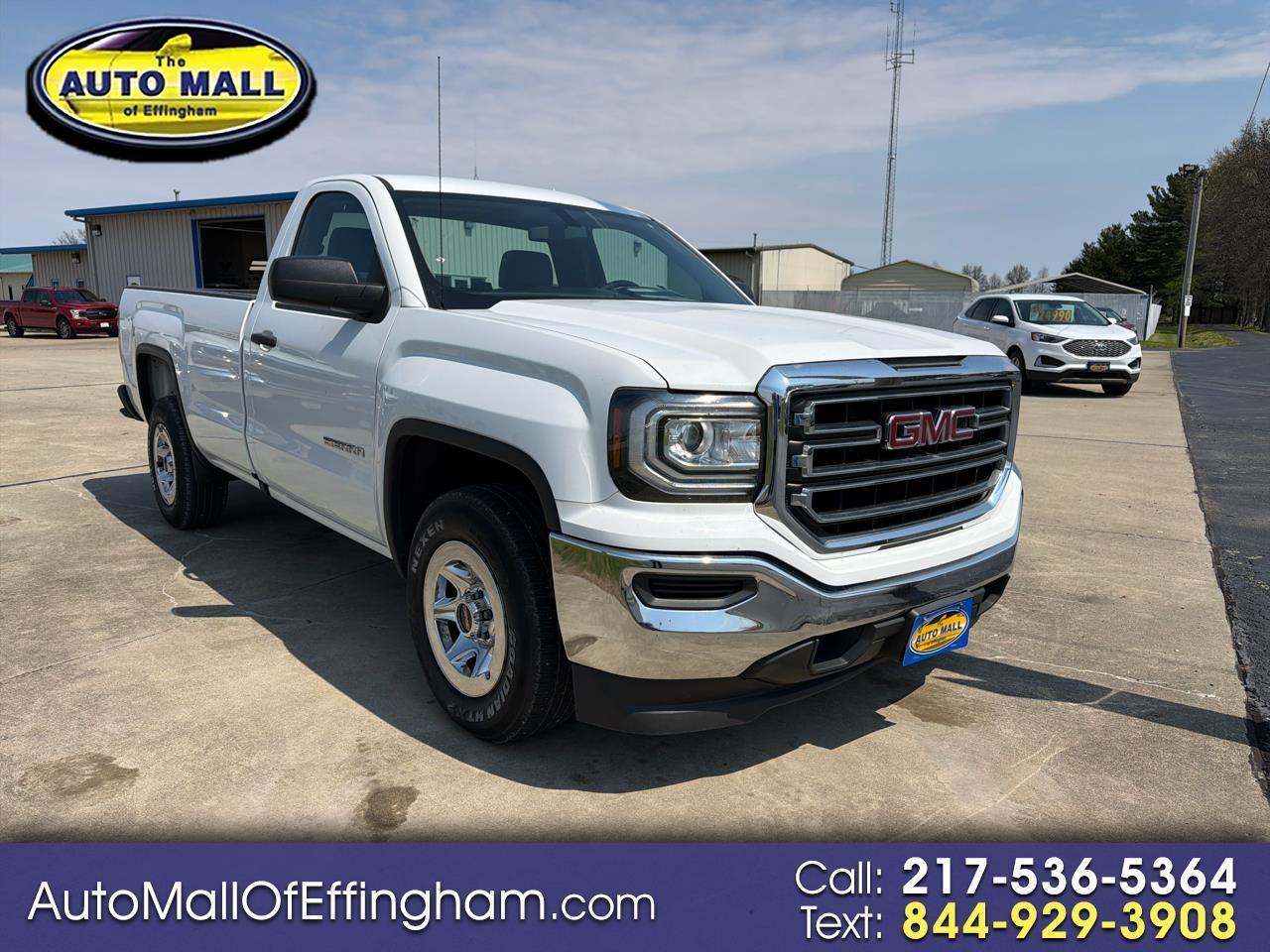 2017 GMC Sierra 1500 2WD Reg Cab 133.0"