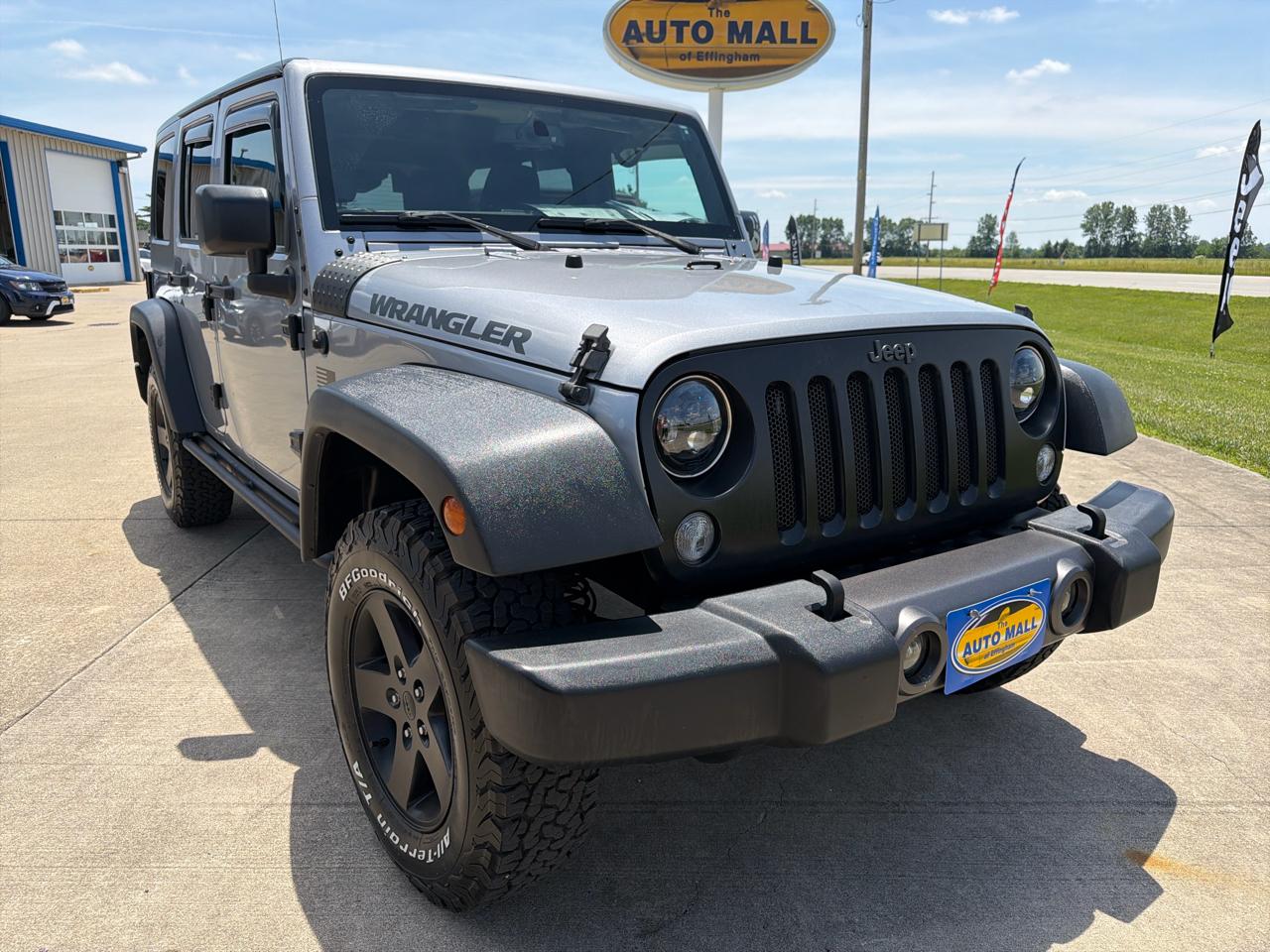 Jeep Wrangler Unlimited 4WD 4dr Black Bear *Ltd Avail* 2016