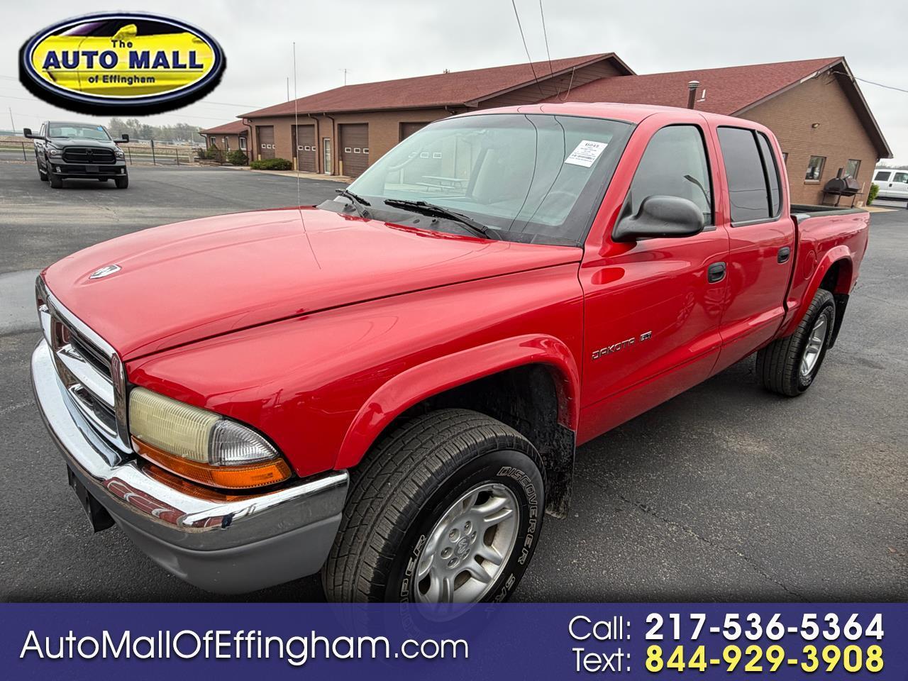 Dodge Dakota Quad Cab 131" WB 4WD SLT 2002