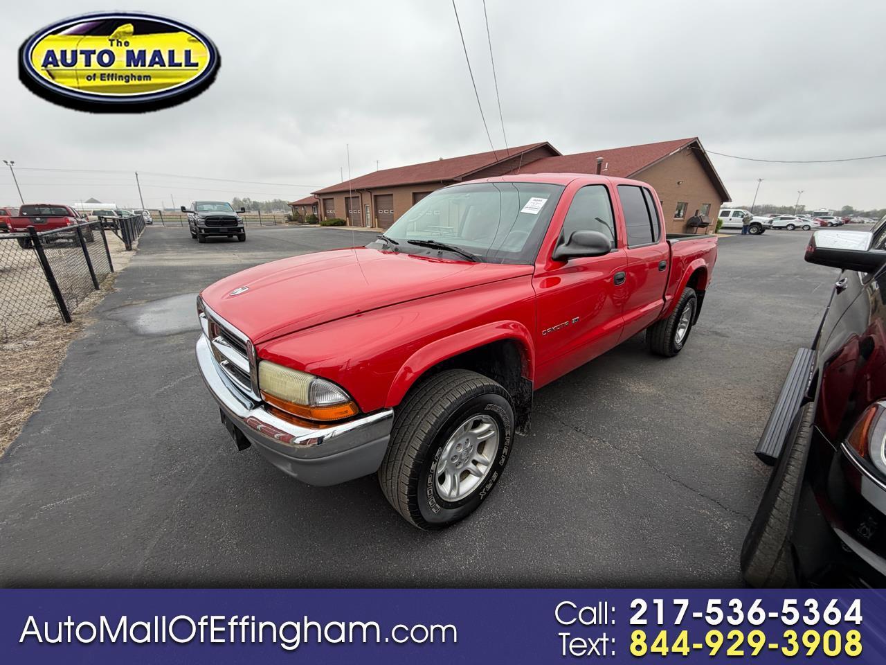 2002 Dodge Dakota Quad Cab 131" WB 4WD SLT