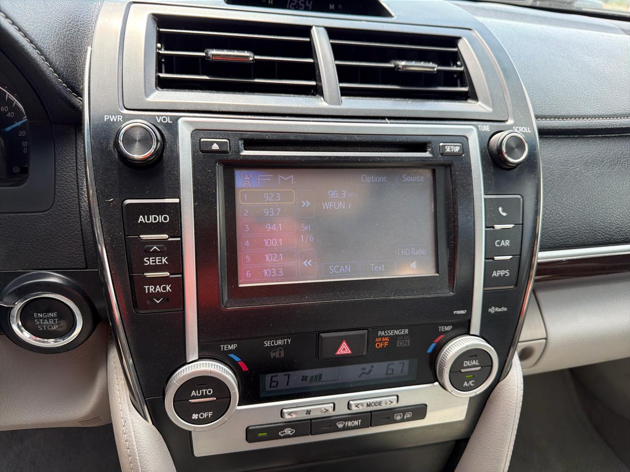 Toyota Camry 4dr Sdn I4 Auto SE Sport Limited Edition (Natl) 2012