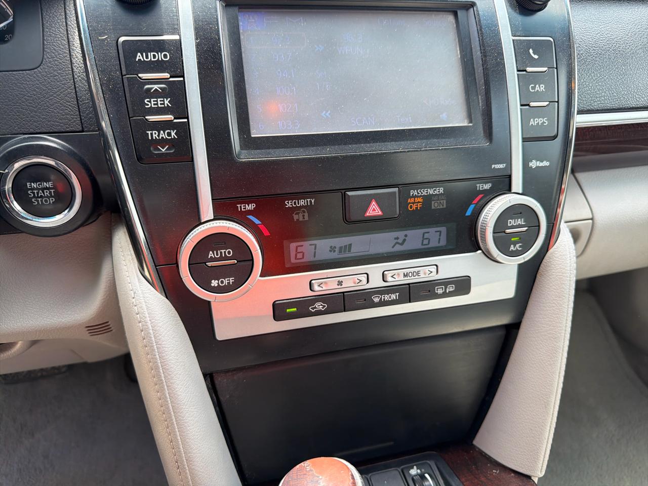 Toyota Camry 4dr Sdn I4 Auto SE Sport Limited Edition (Natl) 2012