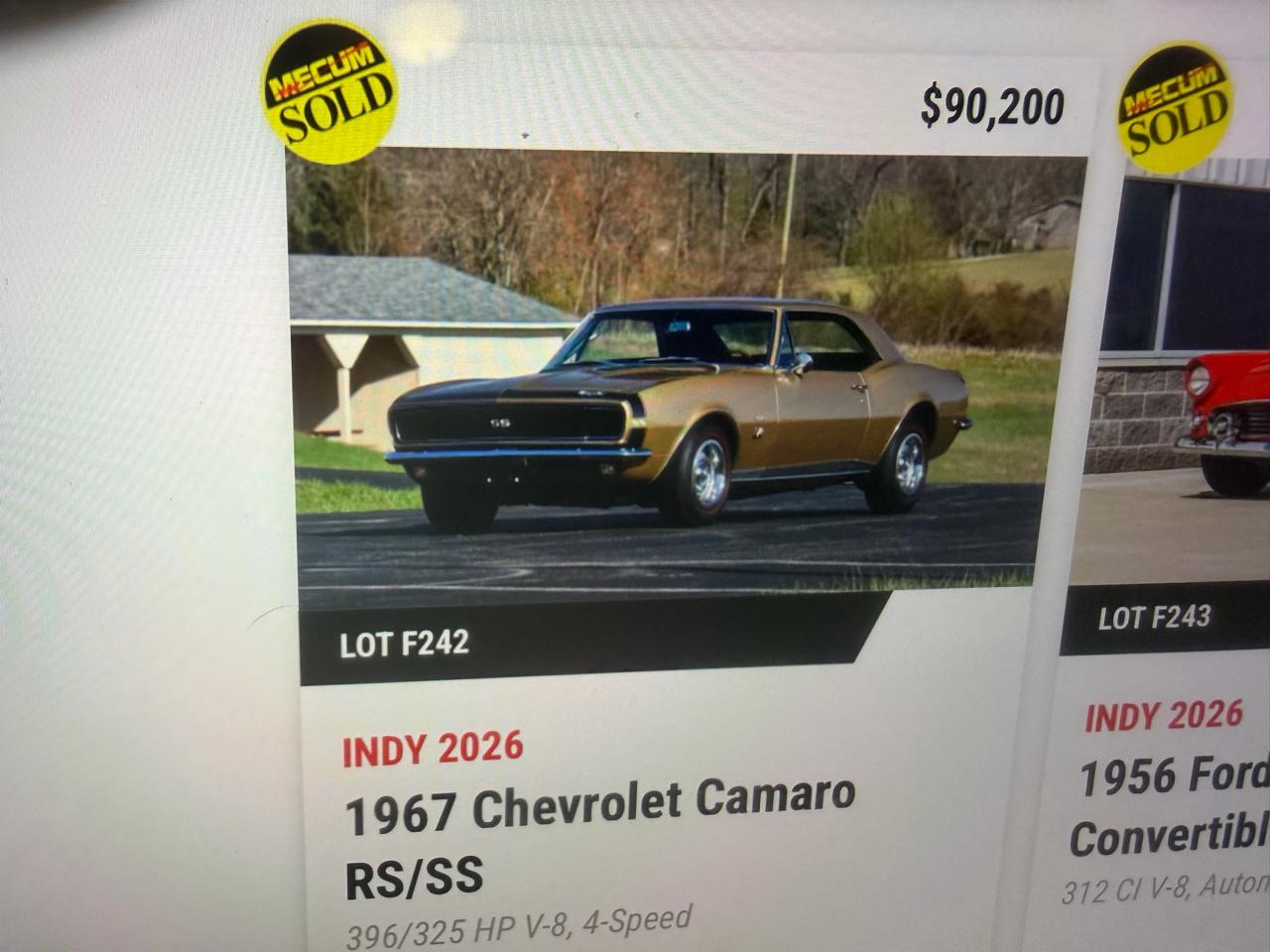 Chevrolet Camaro SS 1968