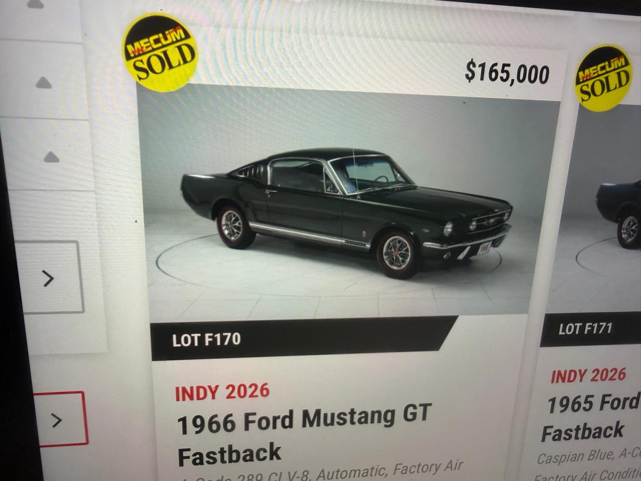Ford Mustang  1965
