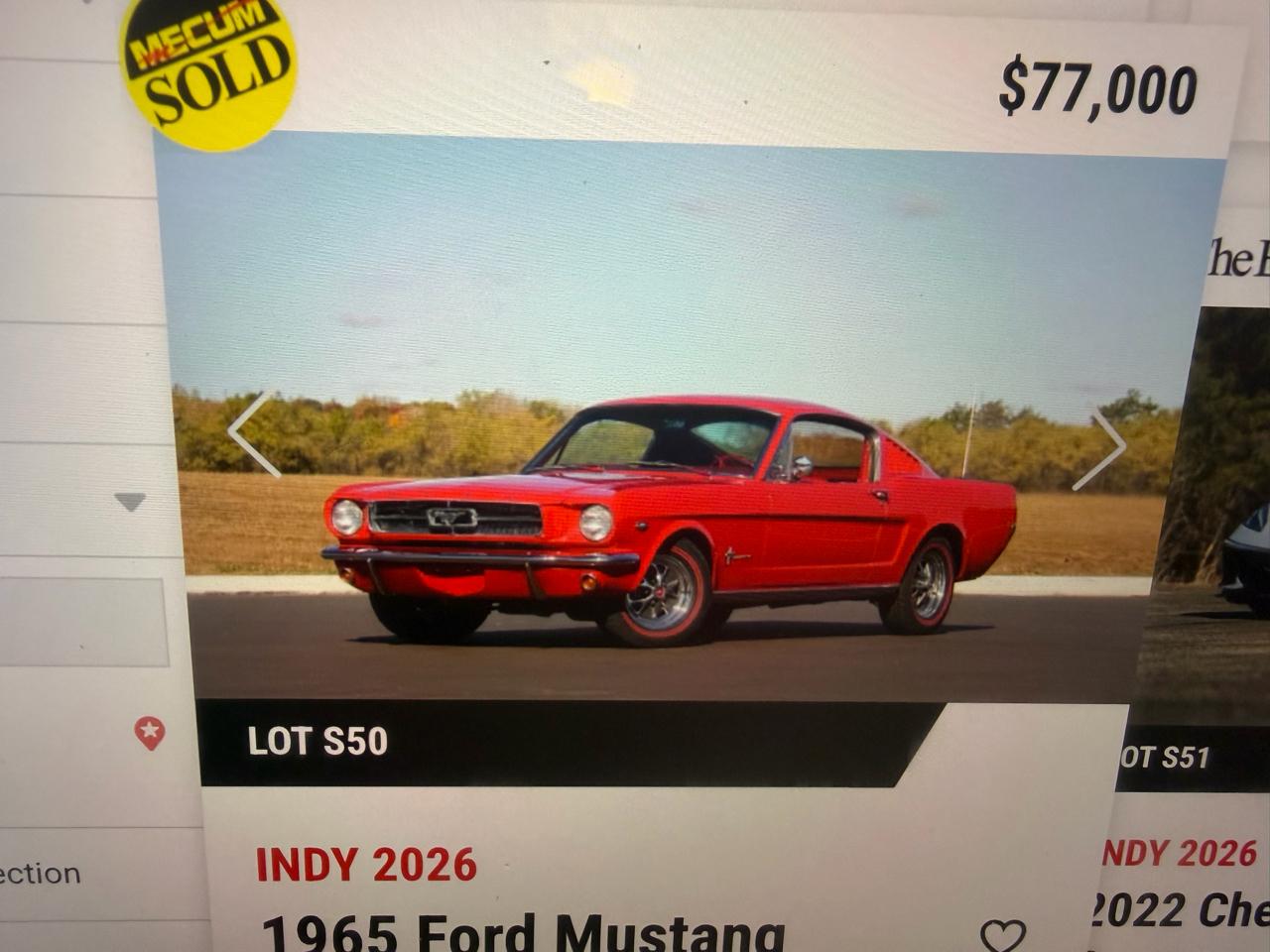 Ford Mustang  1965
