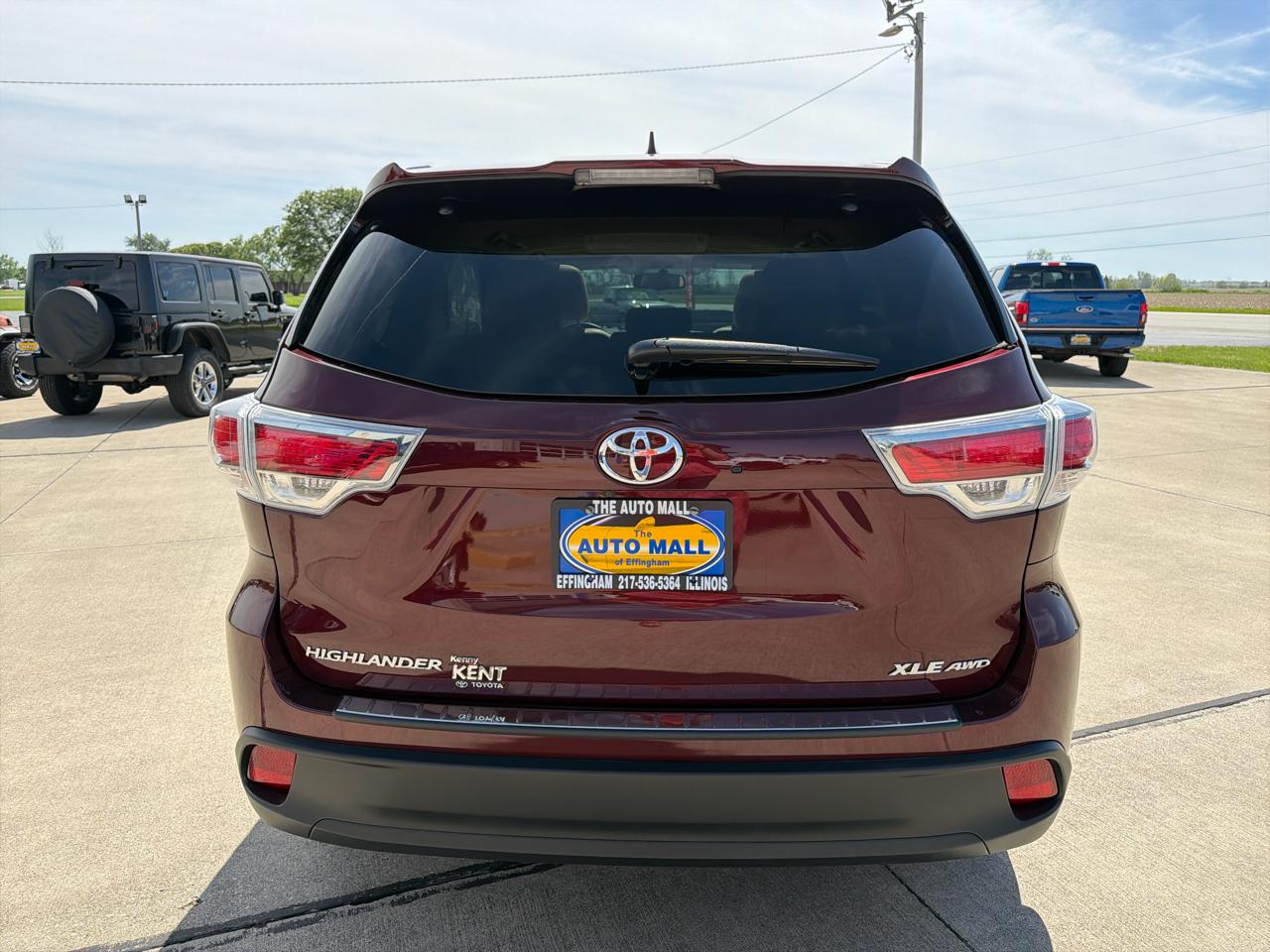 Toyota Highlander AWD 4dr V6 XLE (Natl) 2016