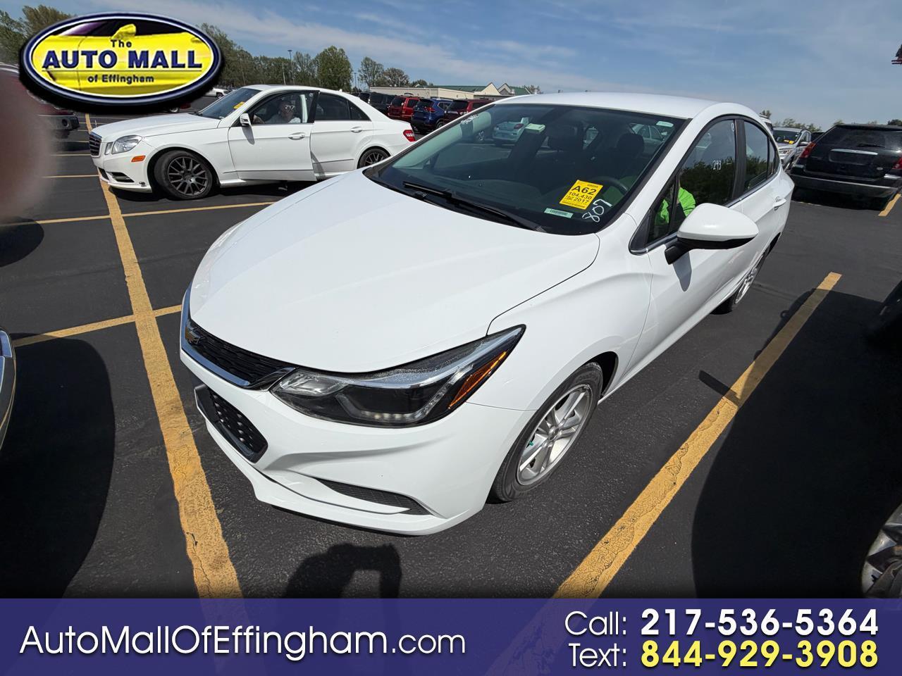 Chevrolet Cruze 4dr Sdn 1.4L LT w/1SD 2017