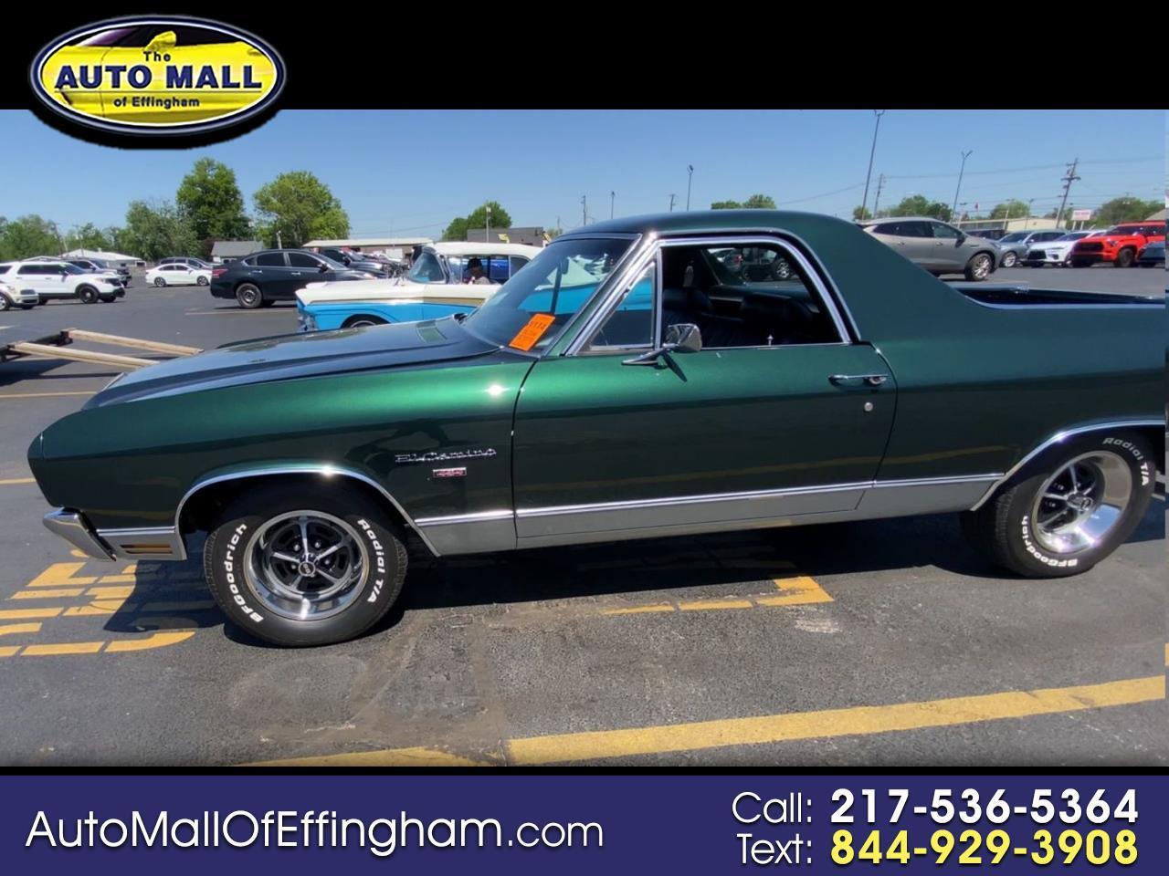 1970 Chevrolet El Camino Vinyl black