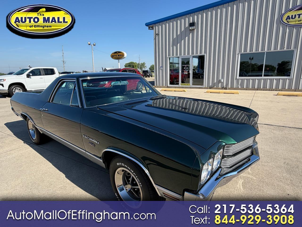 1970 Chevrolet El Camino Vinyl black