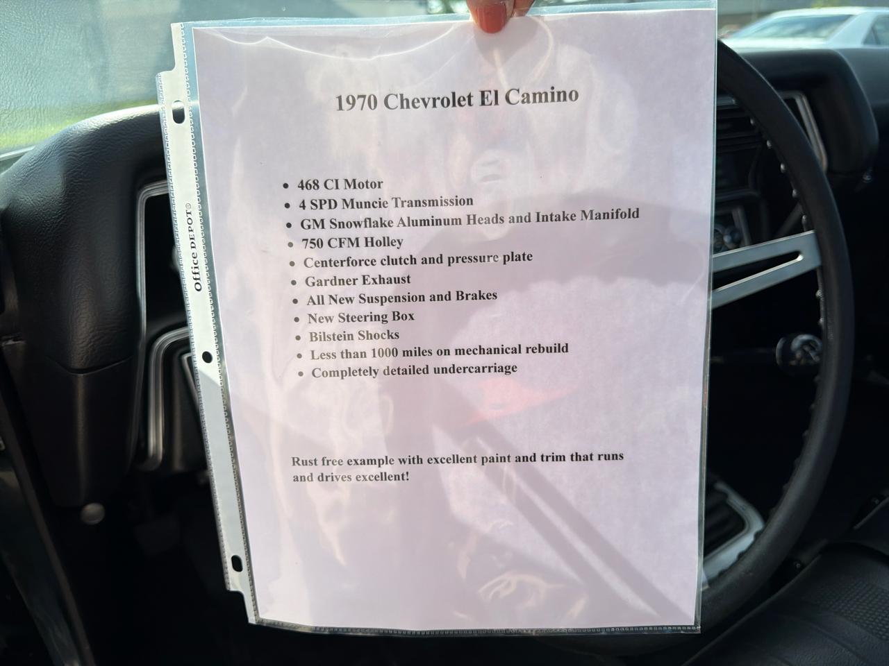 Chevrolet El Camino  1970