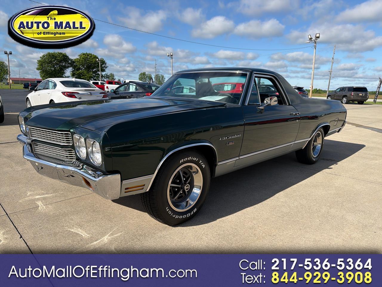 1970 Chevrolet El Camino Vinyl black