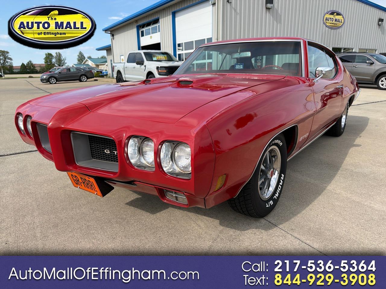 1970 Pontiac GTO 2D Coupe