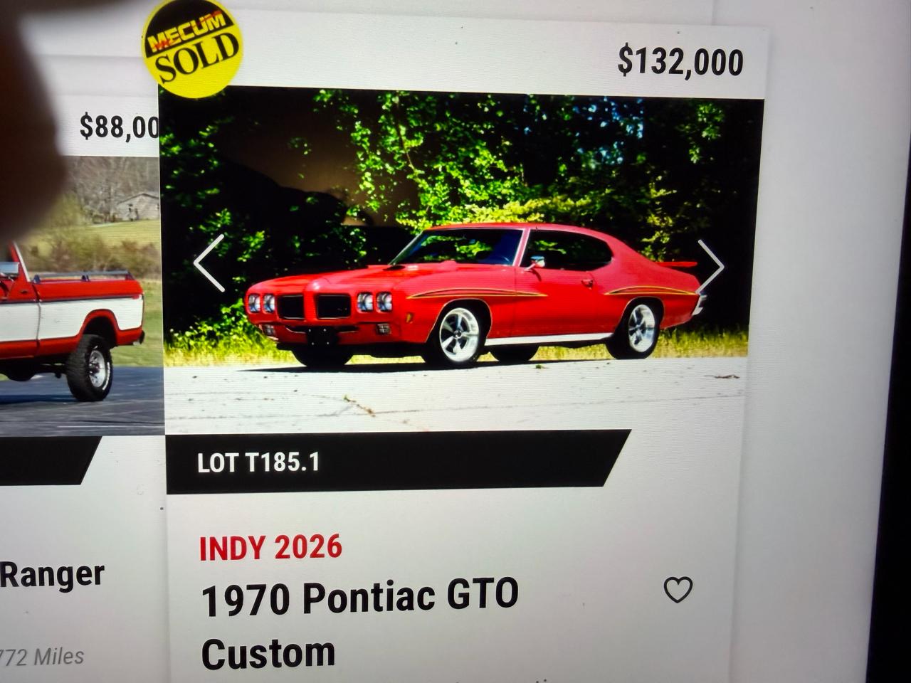Pontiac GTO 2D Coupe 1970