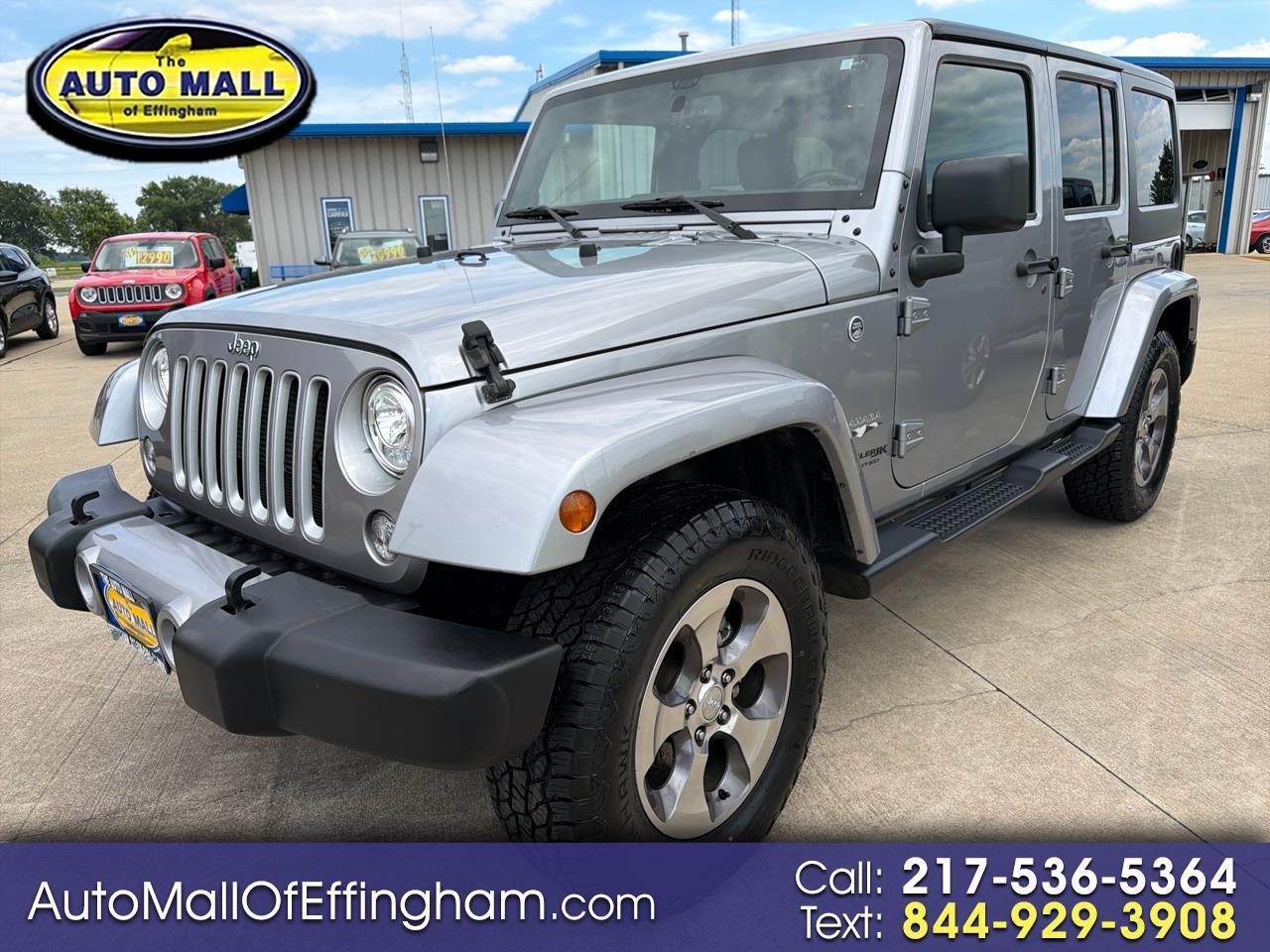 2018 Jeep Wrangler JK Unlimited Sahara 4x4