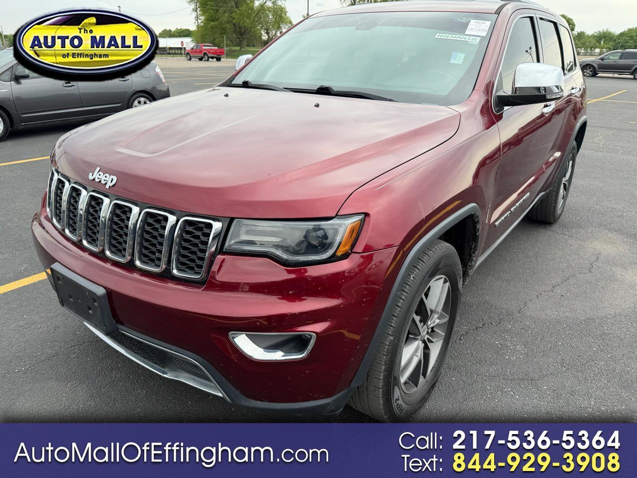 2017 Jeep Grand Cherokee Limited 4x4