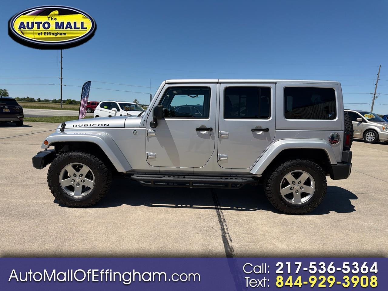 Jeep Wrangler Unlimited 4WD 4dr Rubicon 2012