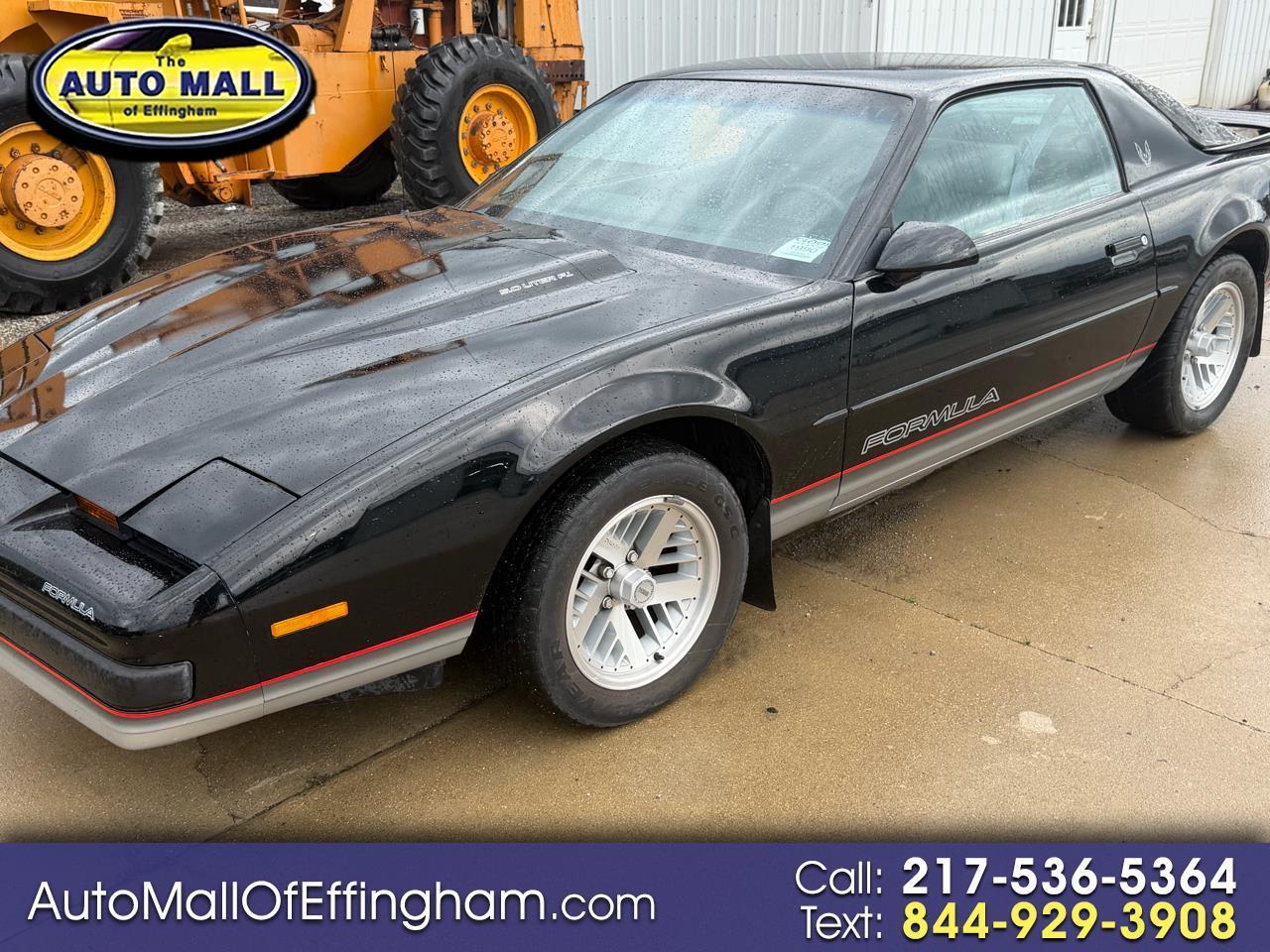 Pontiac Firebird 2dr Coupe Firebird Hatchback 1990