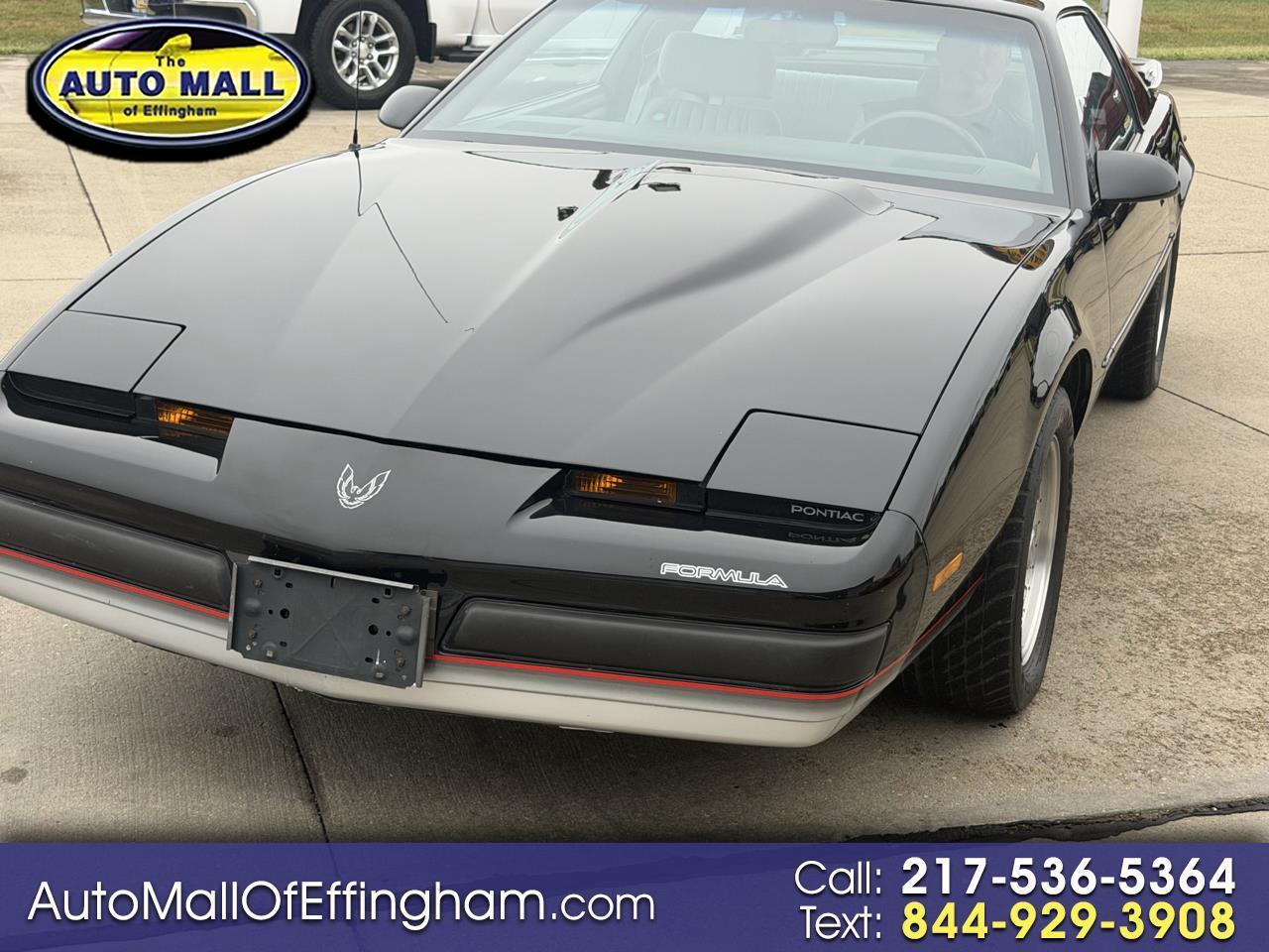 1990 Pontiac Firebird 2dr Coupe Firebird Hatchback
