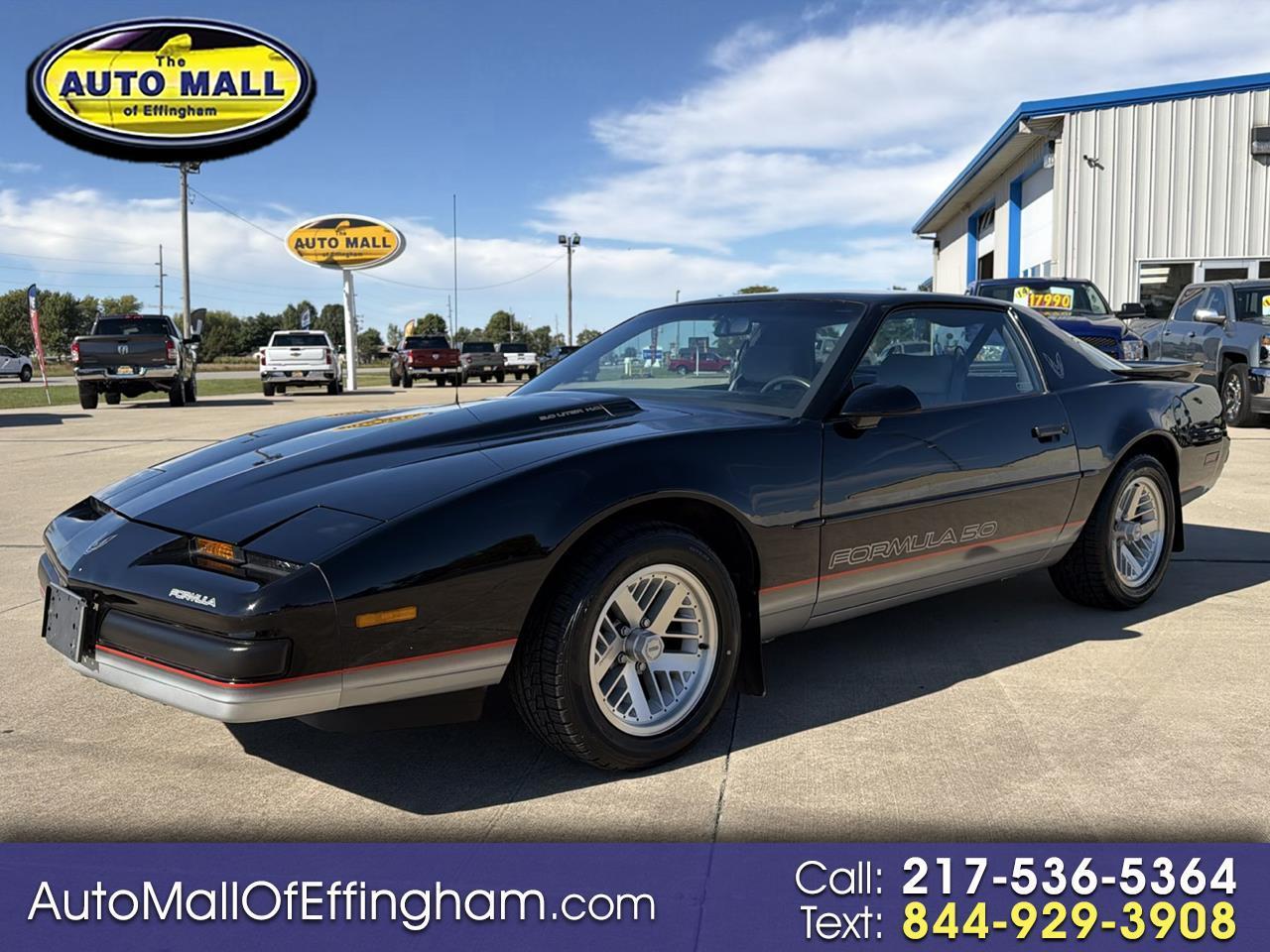 Pontiac Firebird 2dr Coupe Firebird Hatchback 1990