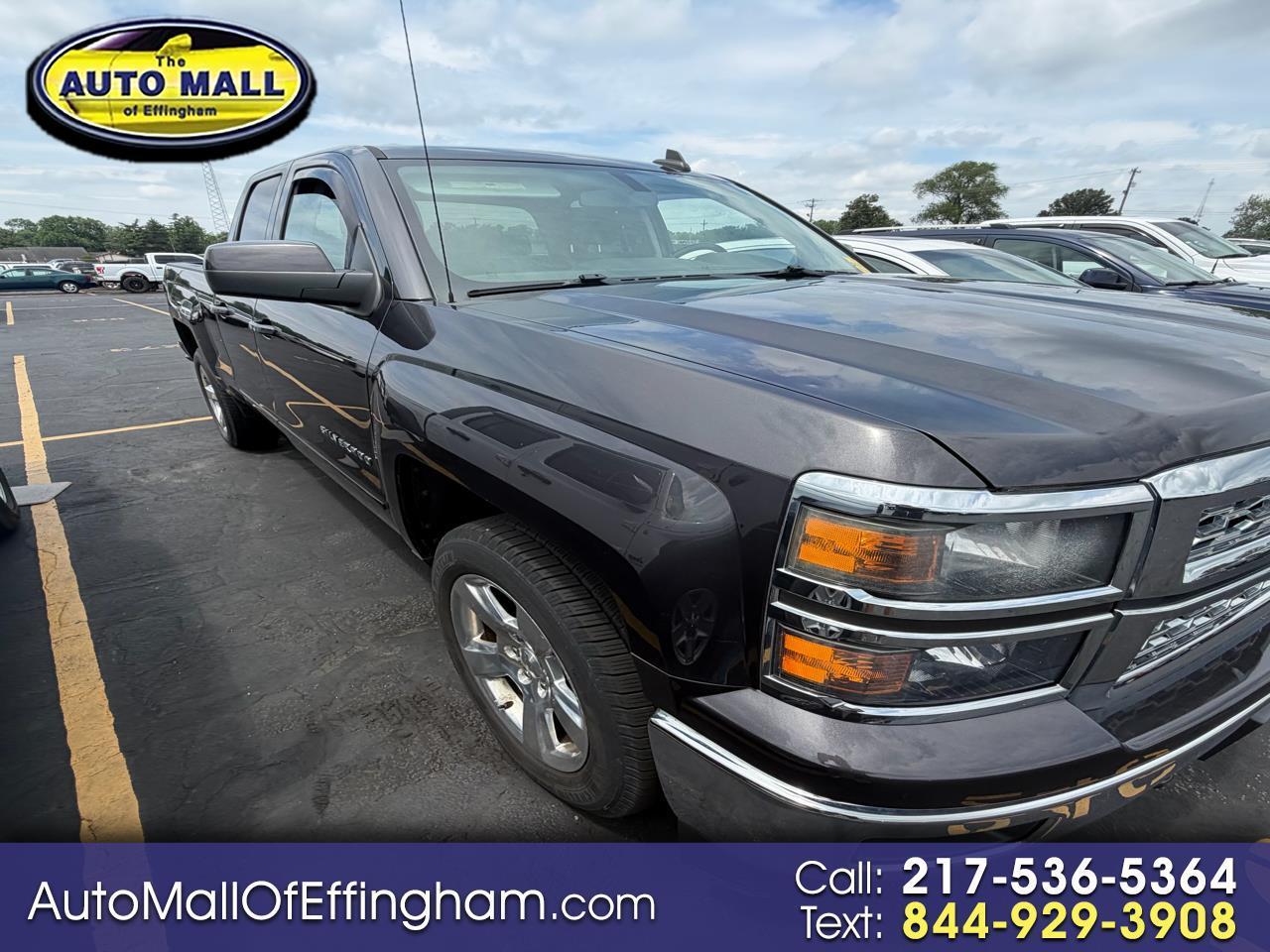 2015 Chevrolet Silverado 1500 4WD Double Cab 143.5" LT w/1LT