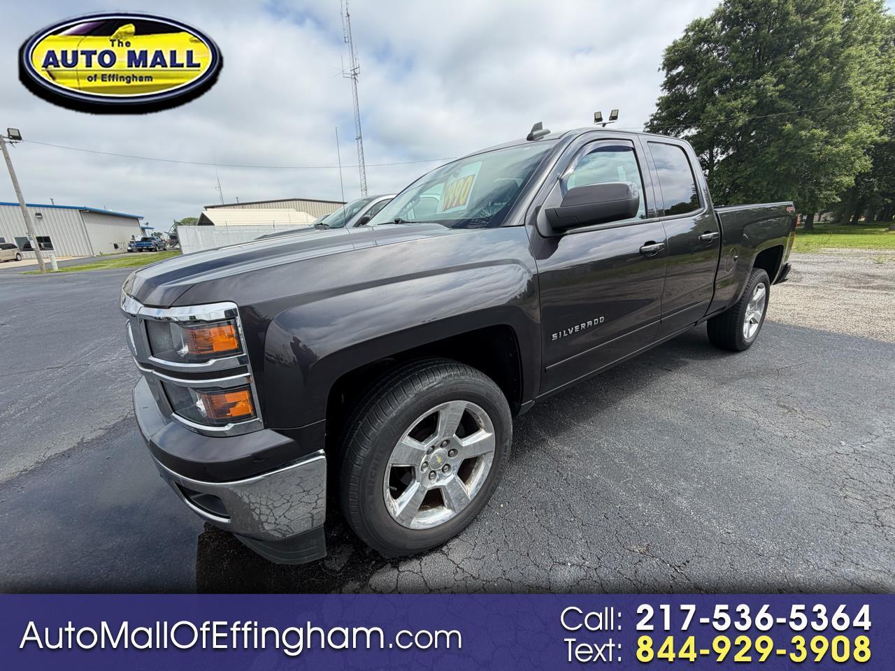 2015 Chevrolet Silverado 1500 4WD Double Cab 143.5" LT w/1LT